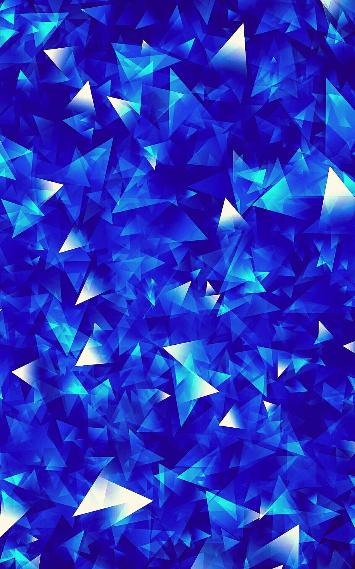 Levende elektrisk blå Wallpapers