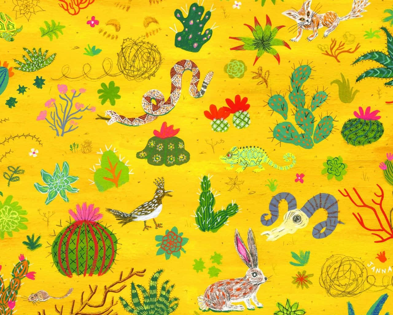 Levende gult solsikkefelt i den gyldne time Wallpapers