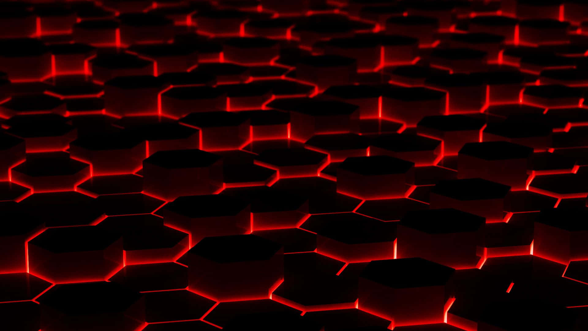 Levende Neonrød Glød Wallpapers