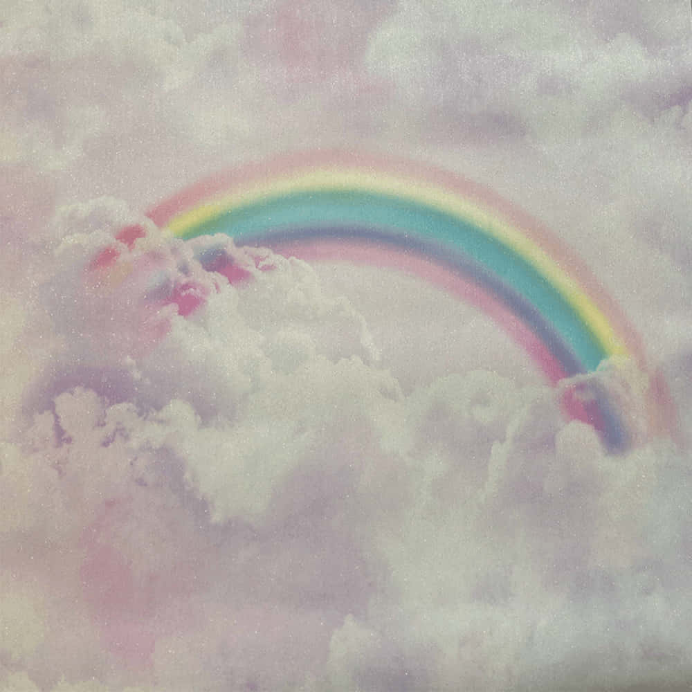 "Levende pastelregnbue" Wallpapers