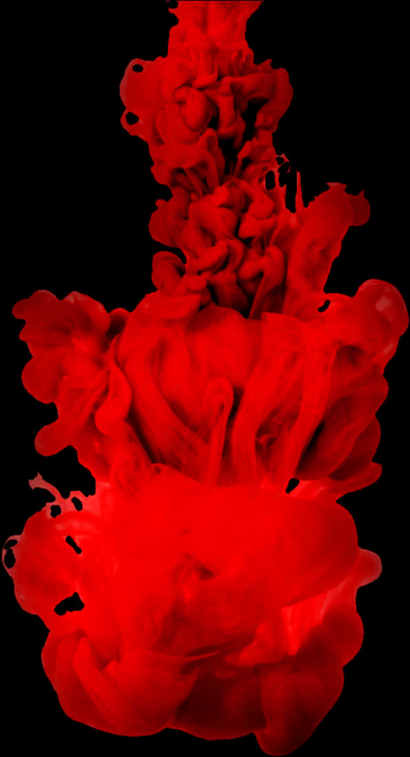 Levende rød røgsky Wallpapers