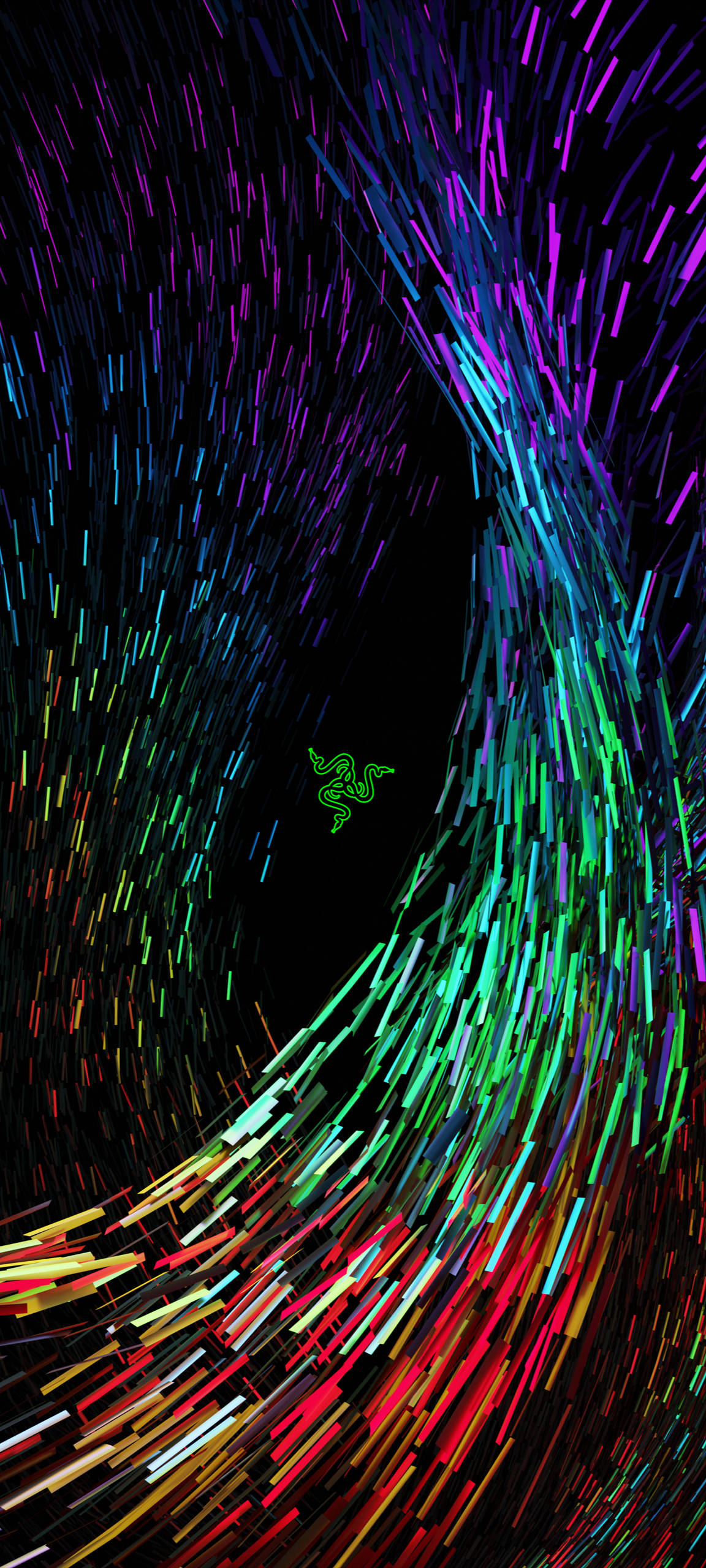 Levende RGB-farvespektrum Wallpapers