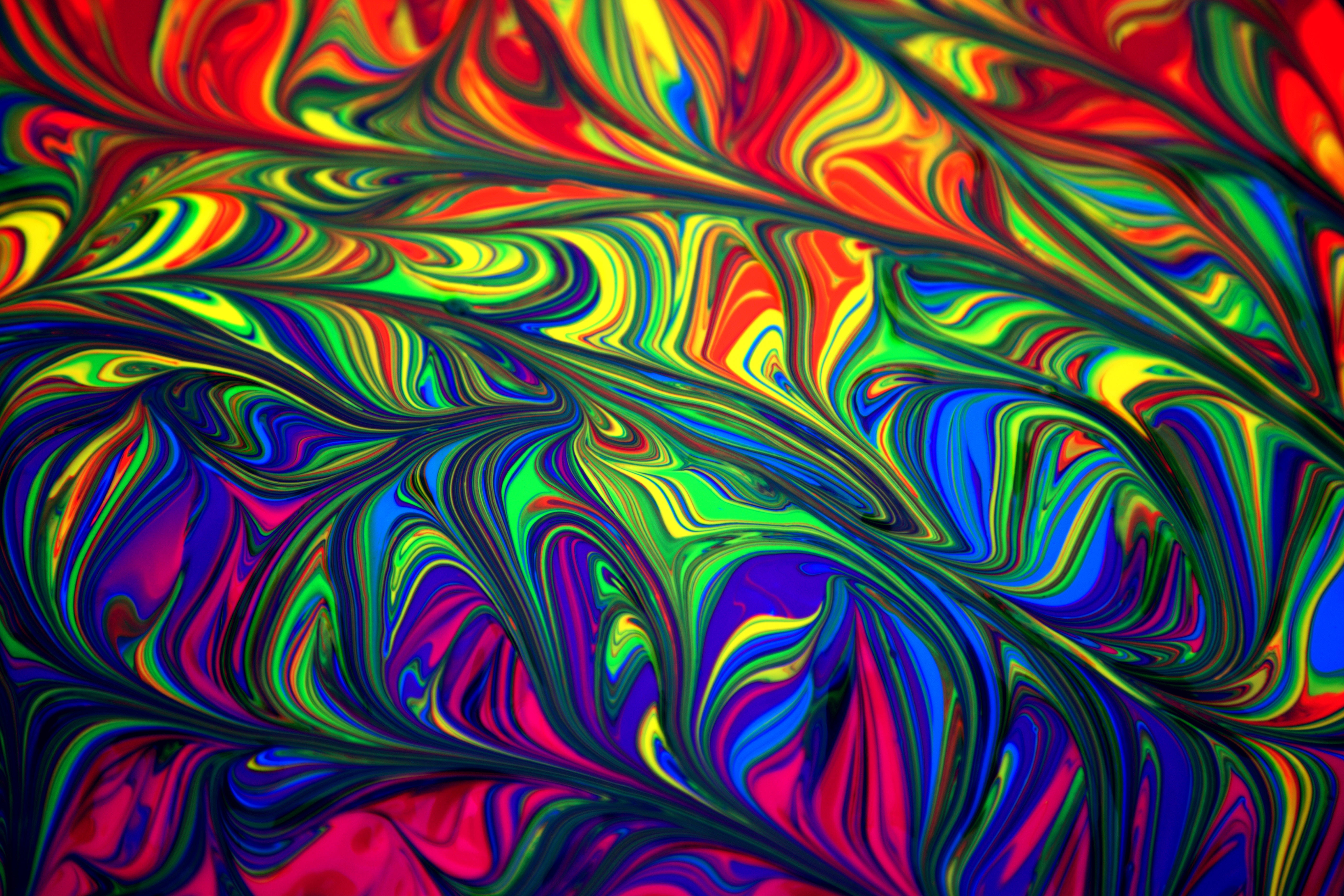 Levende terapeutisk farvebaggrund Wallpapers