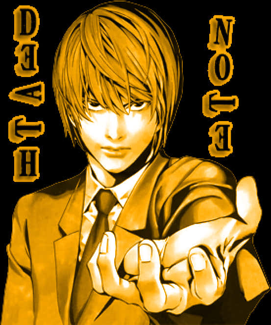 Light Yagami Death Note Anime Kunst Wallpapers