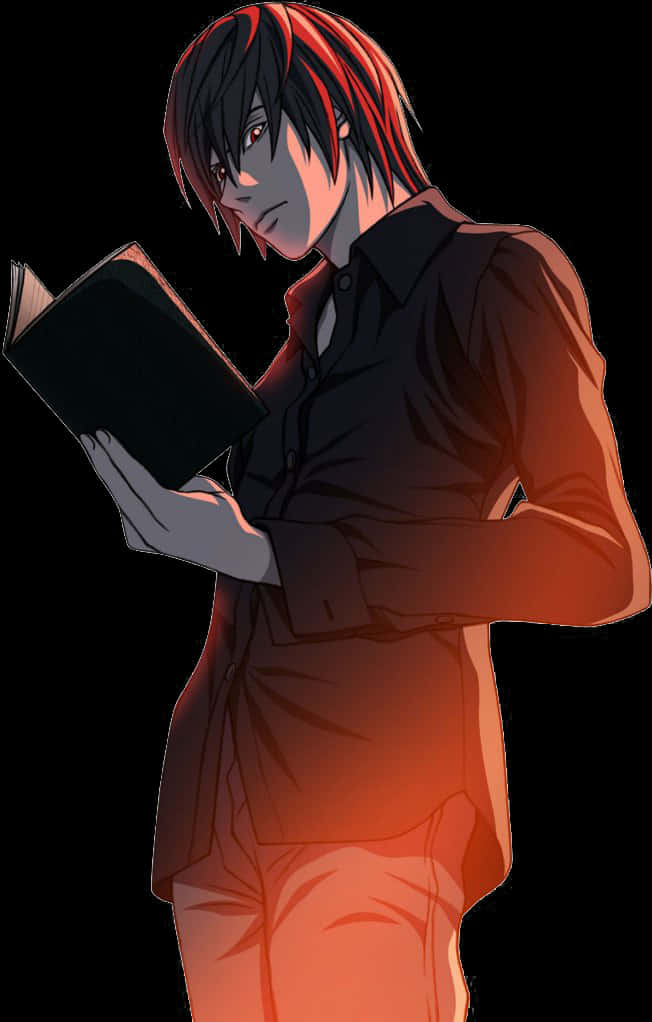 Light Yagami med Death Note Wallpapers