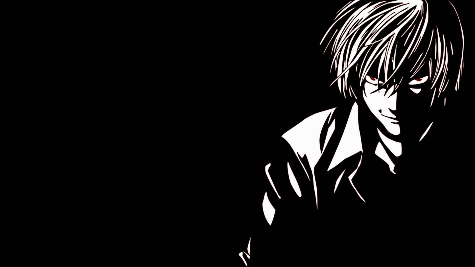 Light Yagami mørk anime æstetik skrivebord Wallpapers