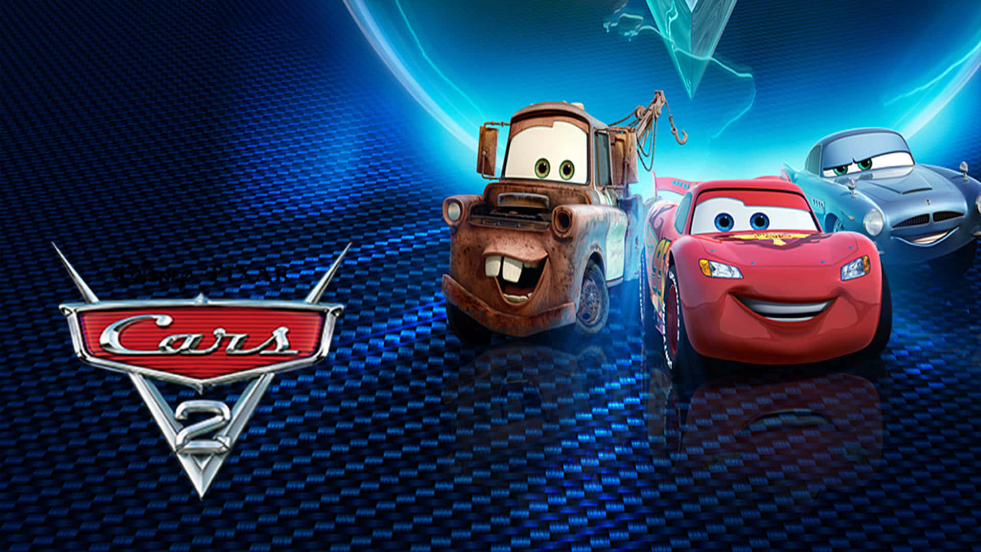 Lightning McQueen trodser oddsene på Tokyo International Speedway Wallpapers