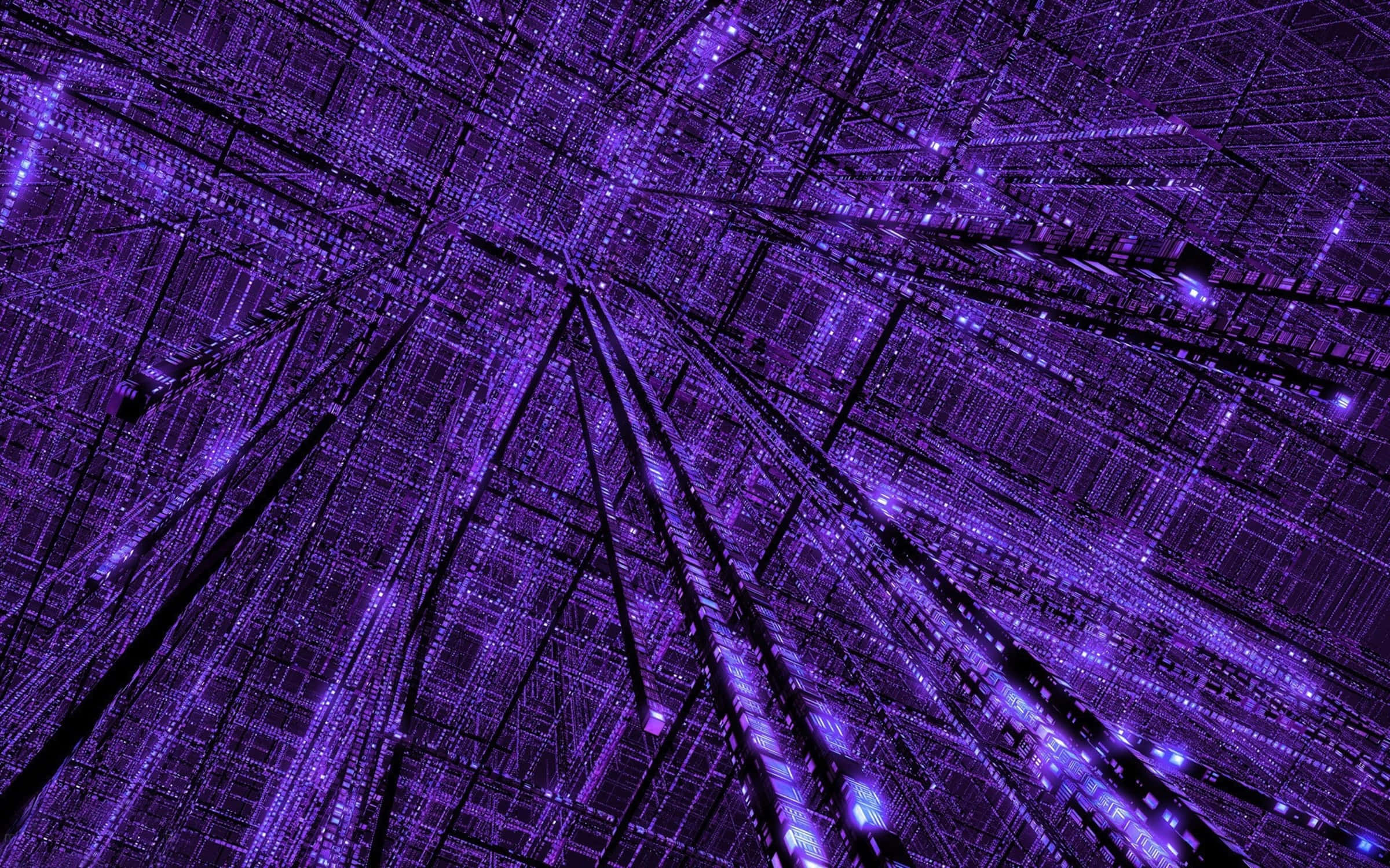 Lilla abstrakt matrix Wallpapers