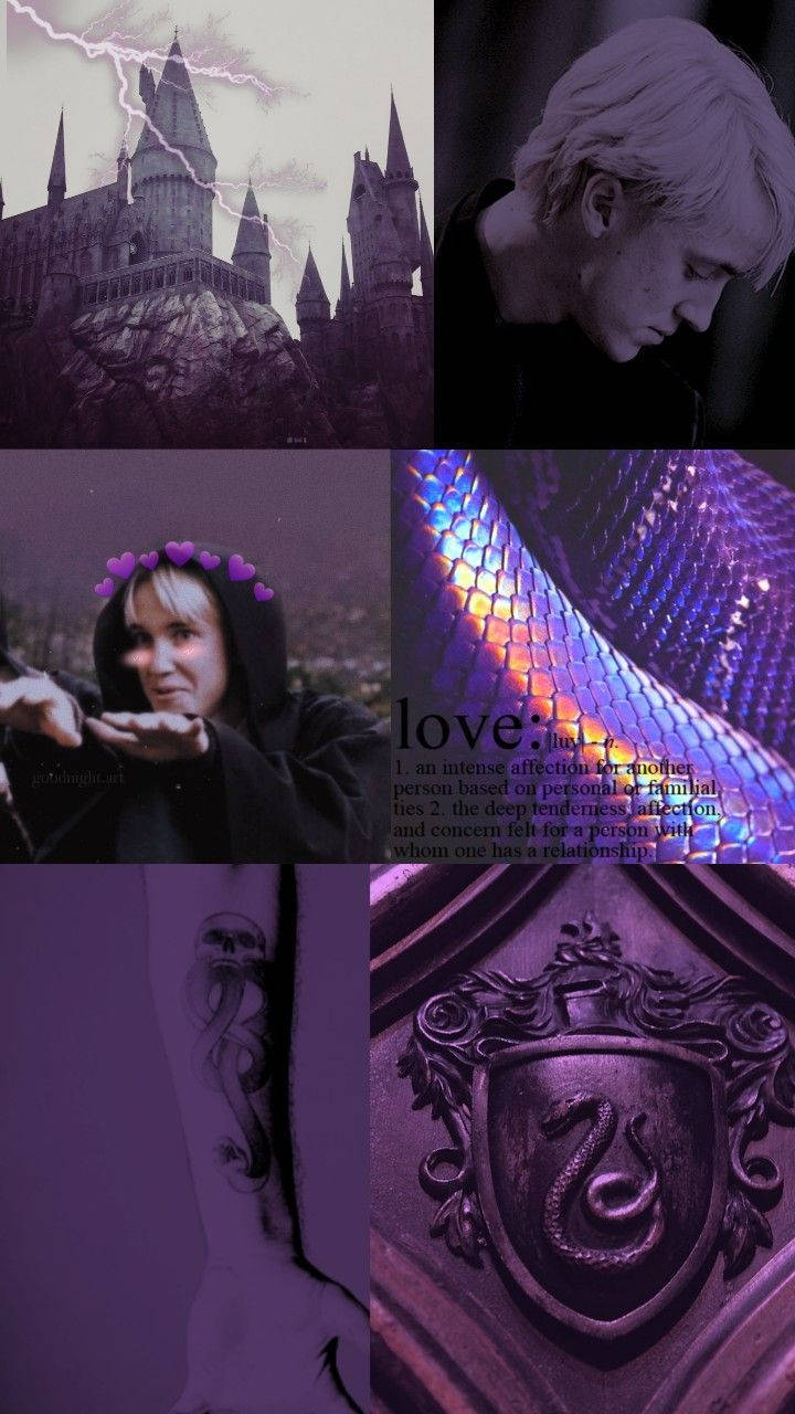 Lilla Draco Malfoy æstetik Wallpapers