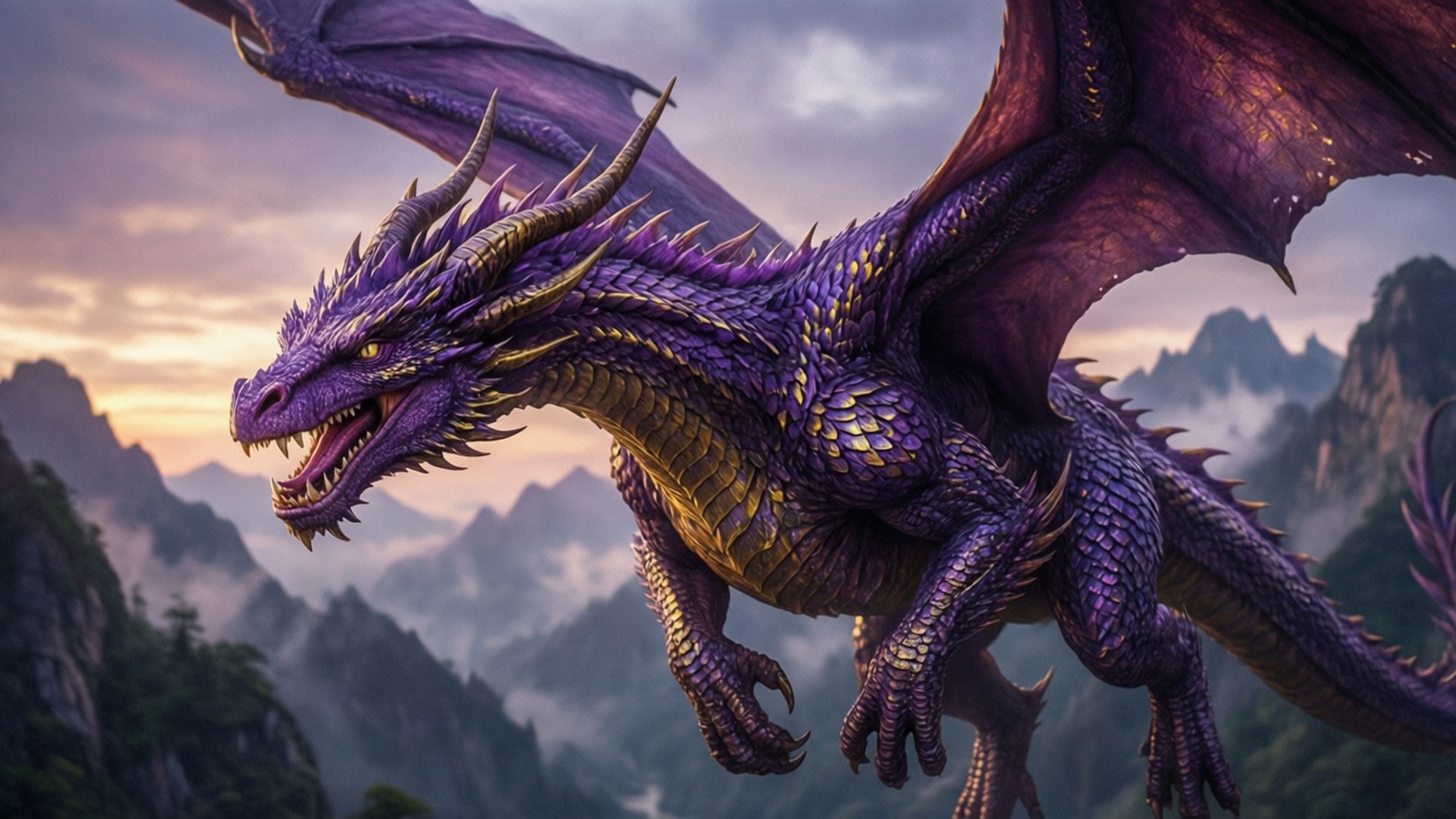 Lilla drageflyvning Wallpapers