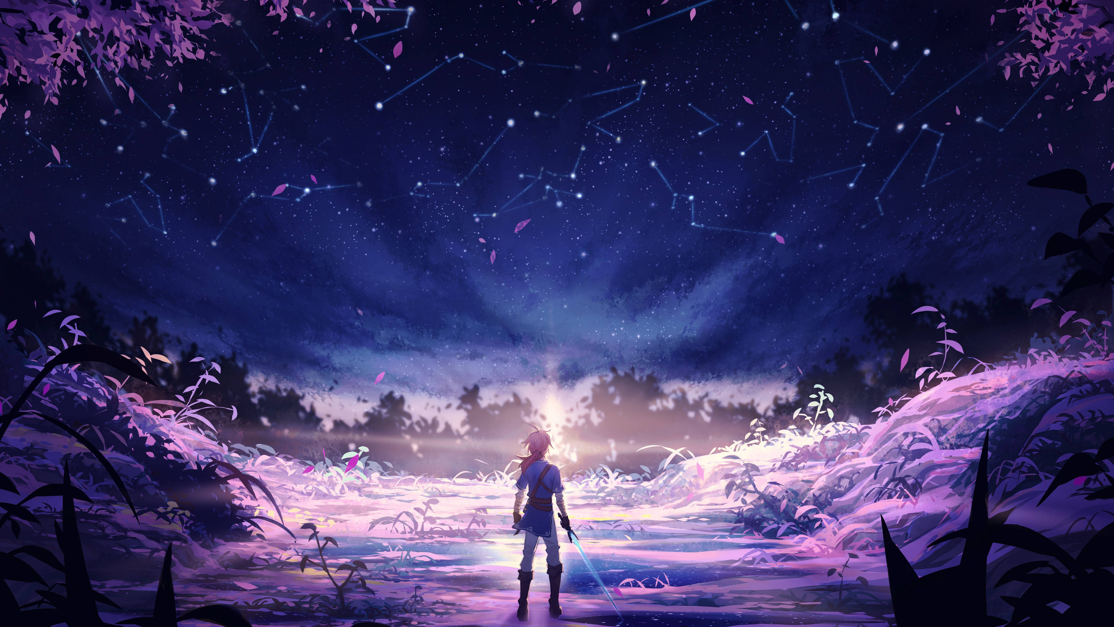 Lilla gaming Legend of Zelda skrivebord Wallpapers