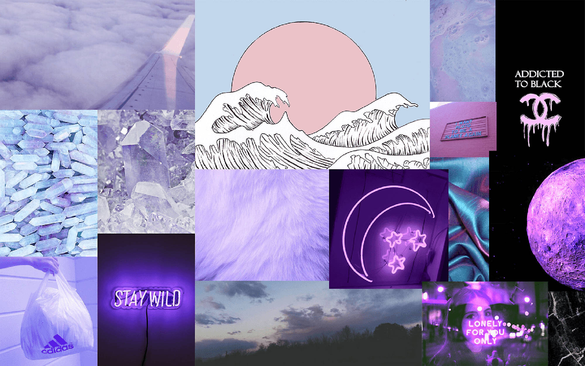 Lilla indie æstetik Wallpapers