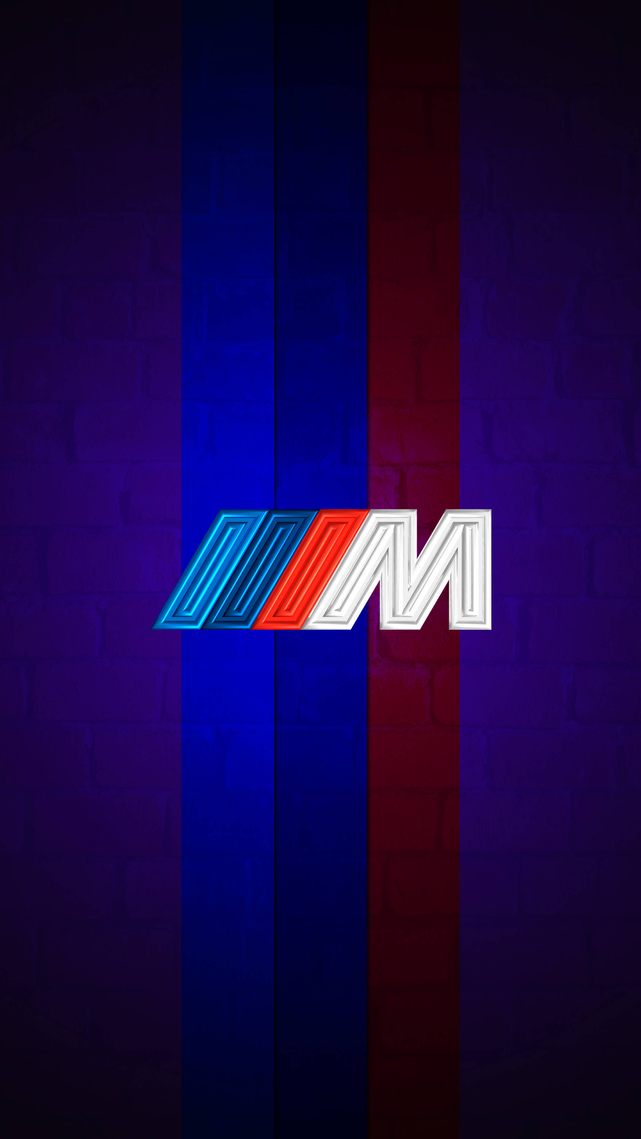 Lilla med striber BMW M-logo Wallpapers
