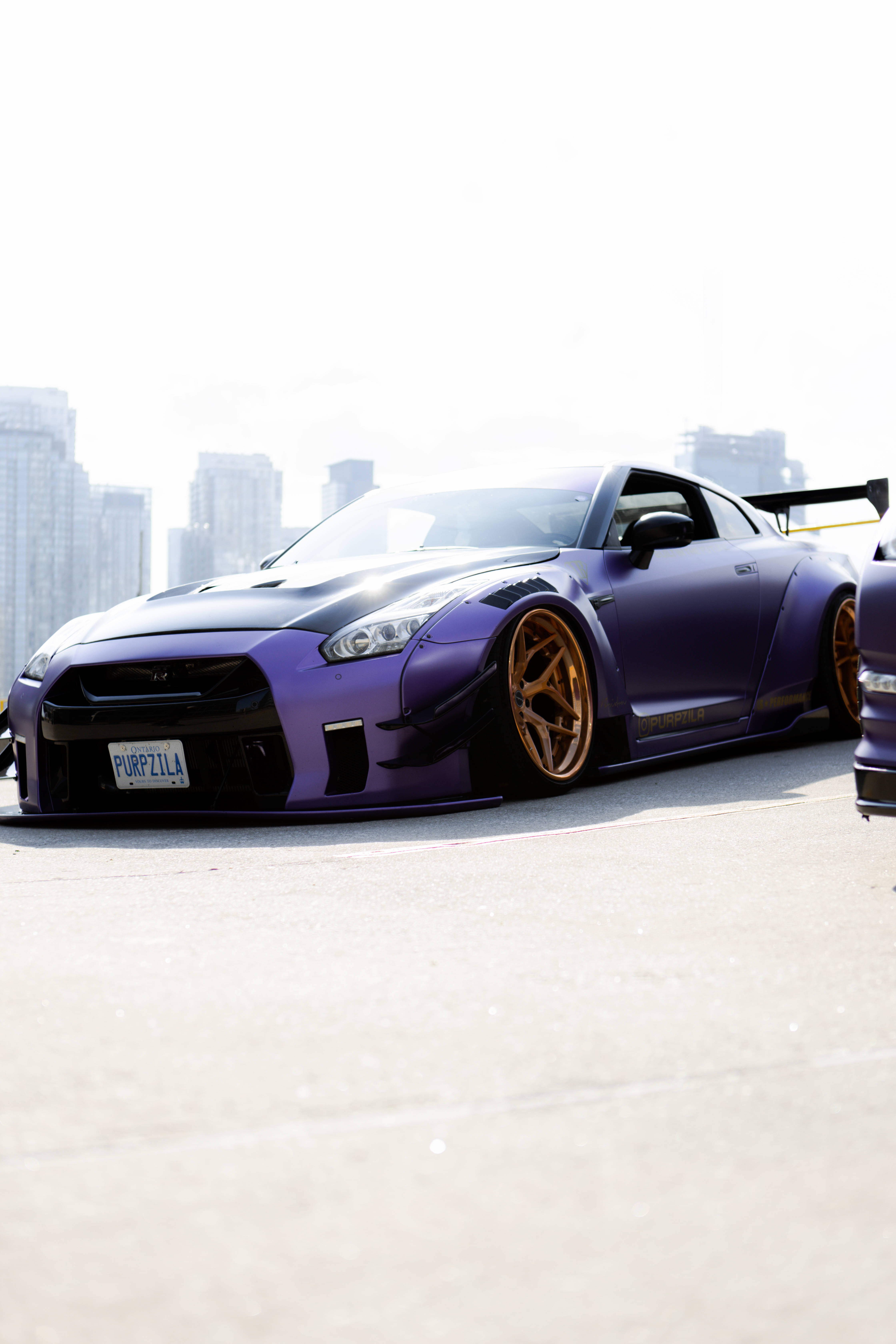 Lilla Nissan Skyline GTR R34 Wallpapers