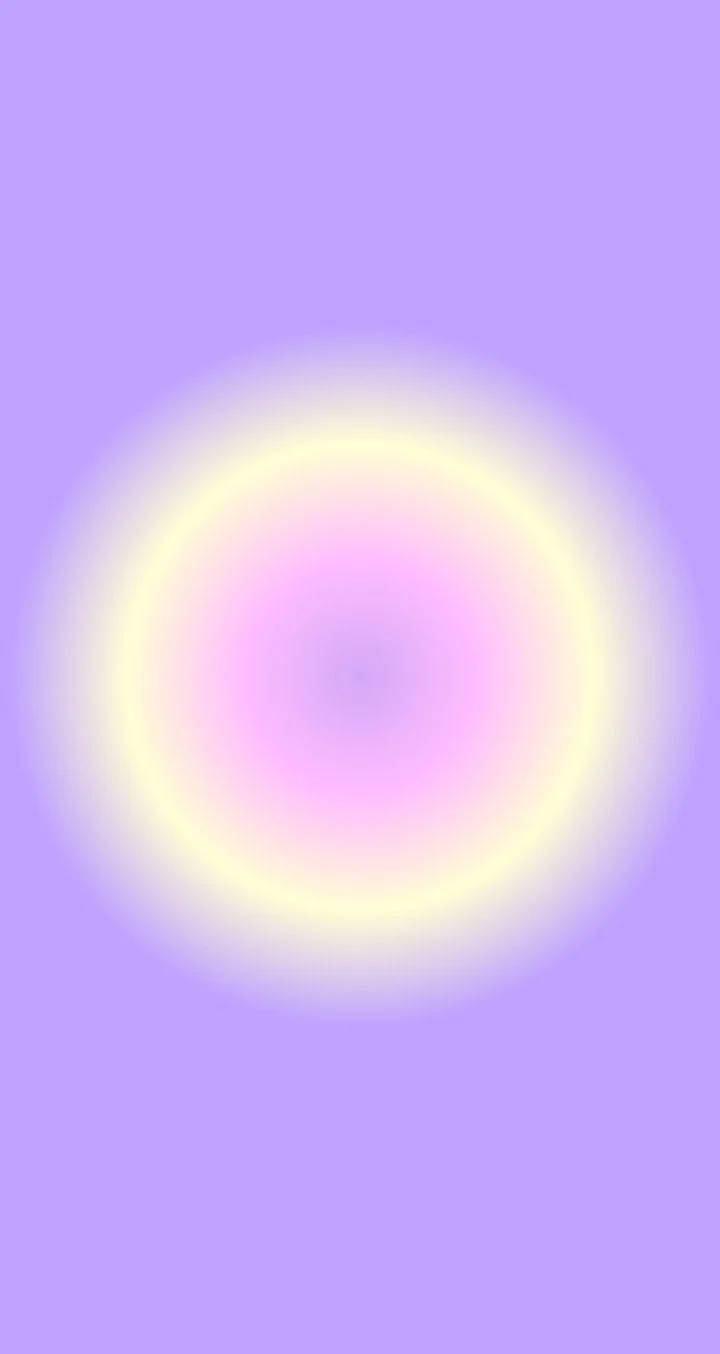 Lilla og gul aura æstetik Wallpapers