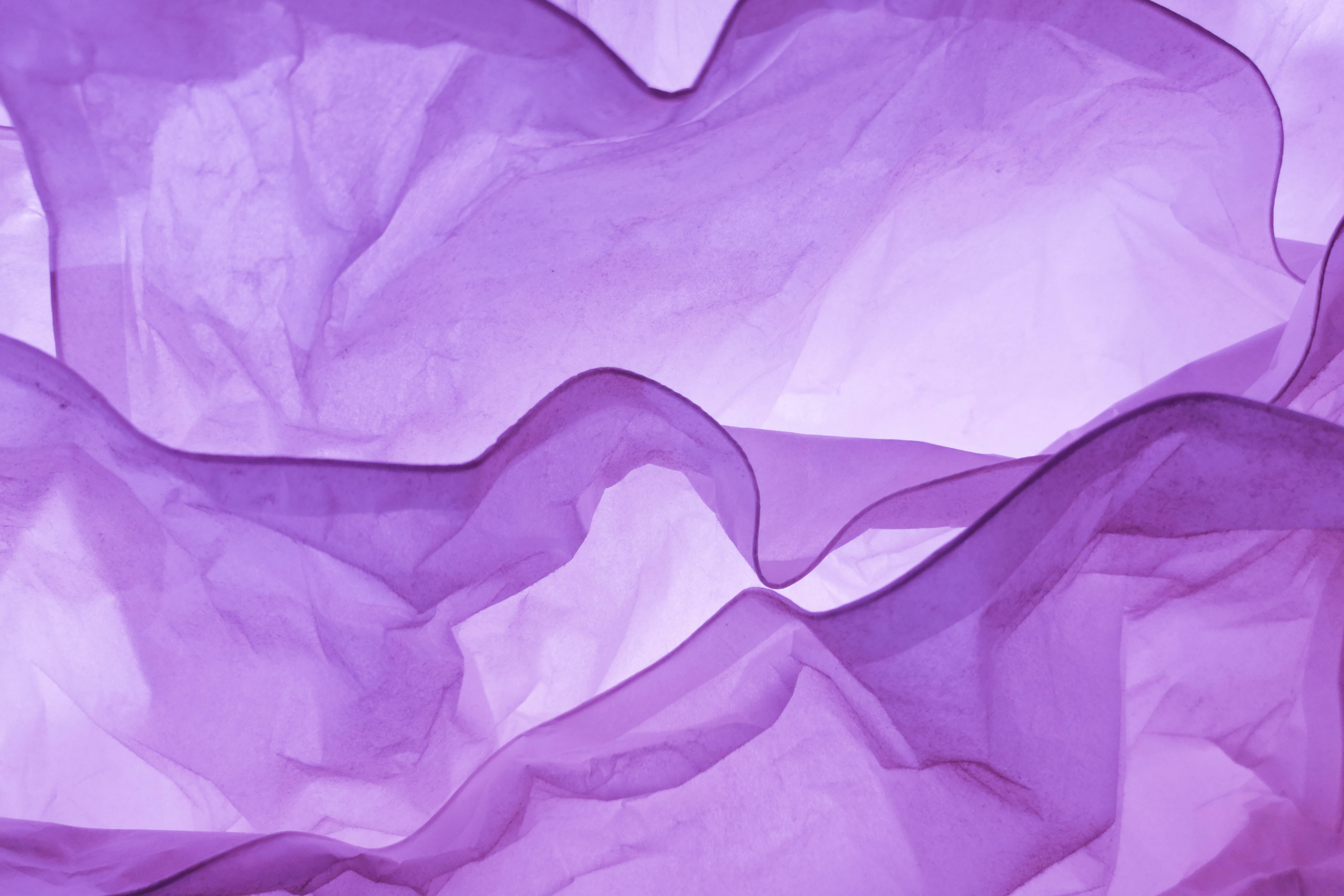 Lilla pastel æstetisk chiffonstof Wallpapers
