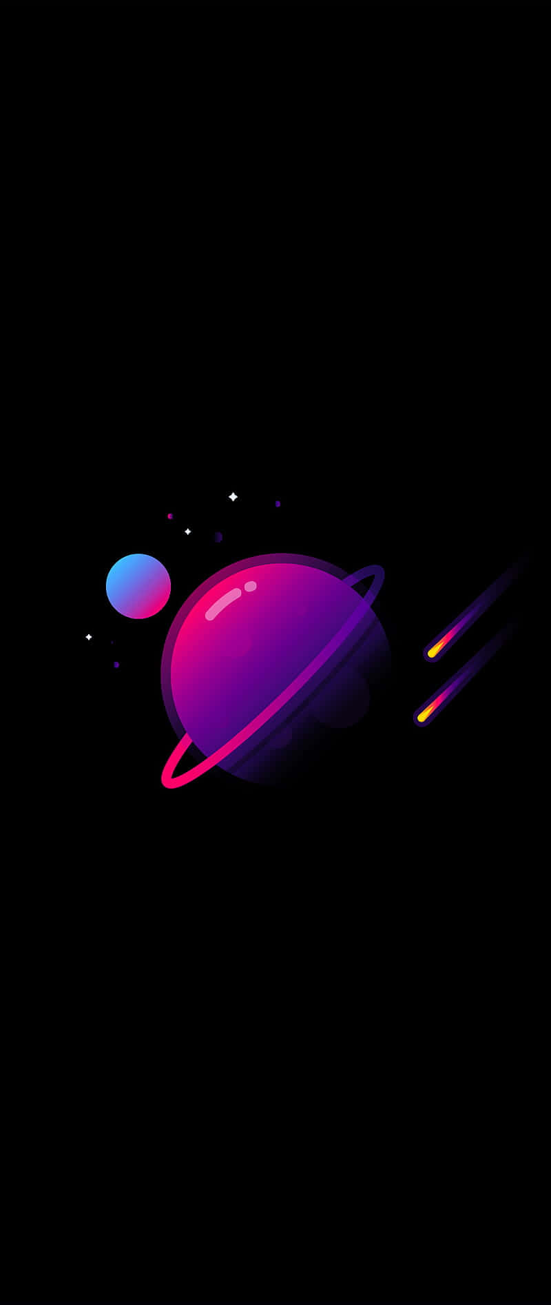 Lilla planet Super Amoled Display Wallpapers