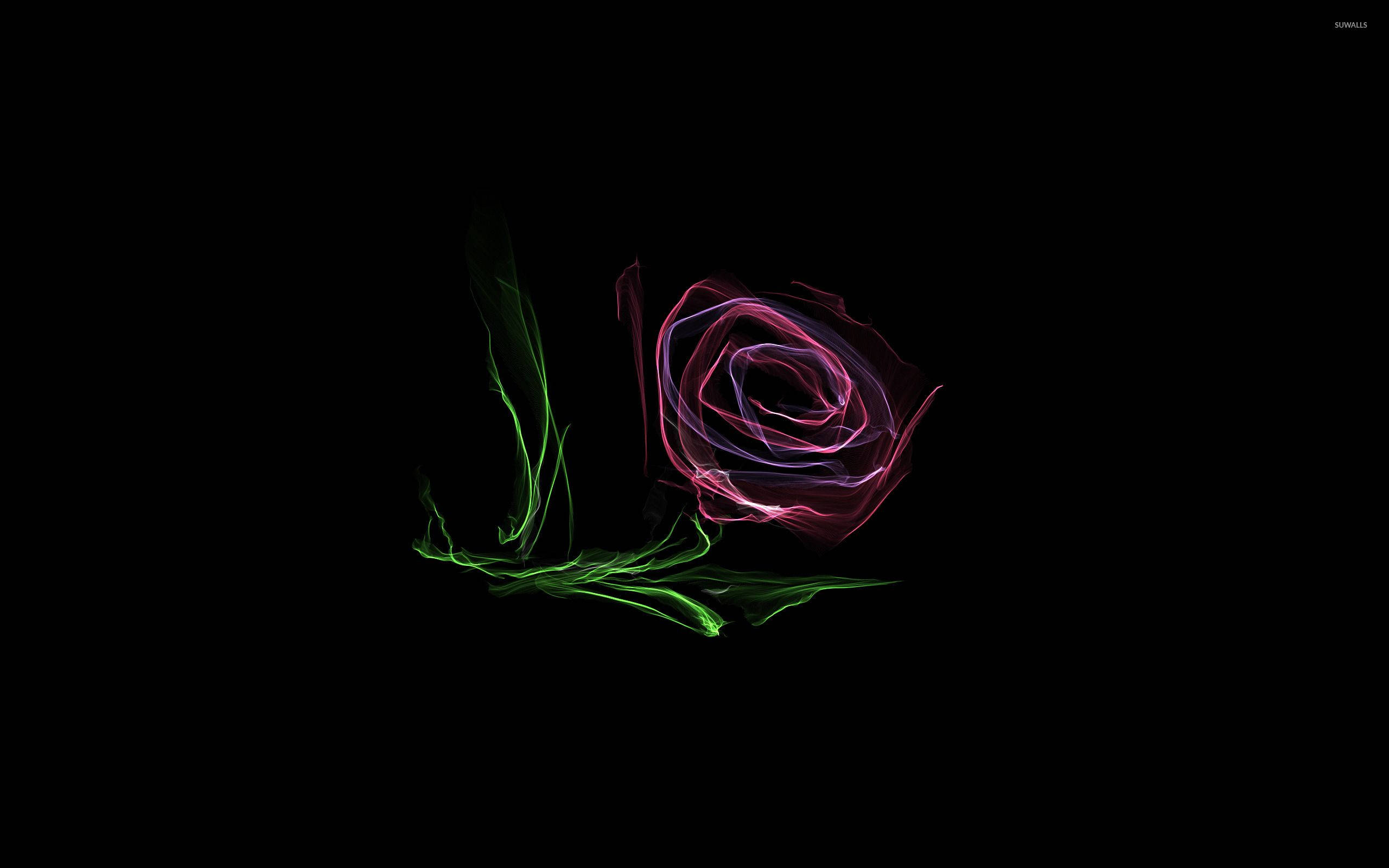 Lilla røgrose æstetik Wallpapers