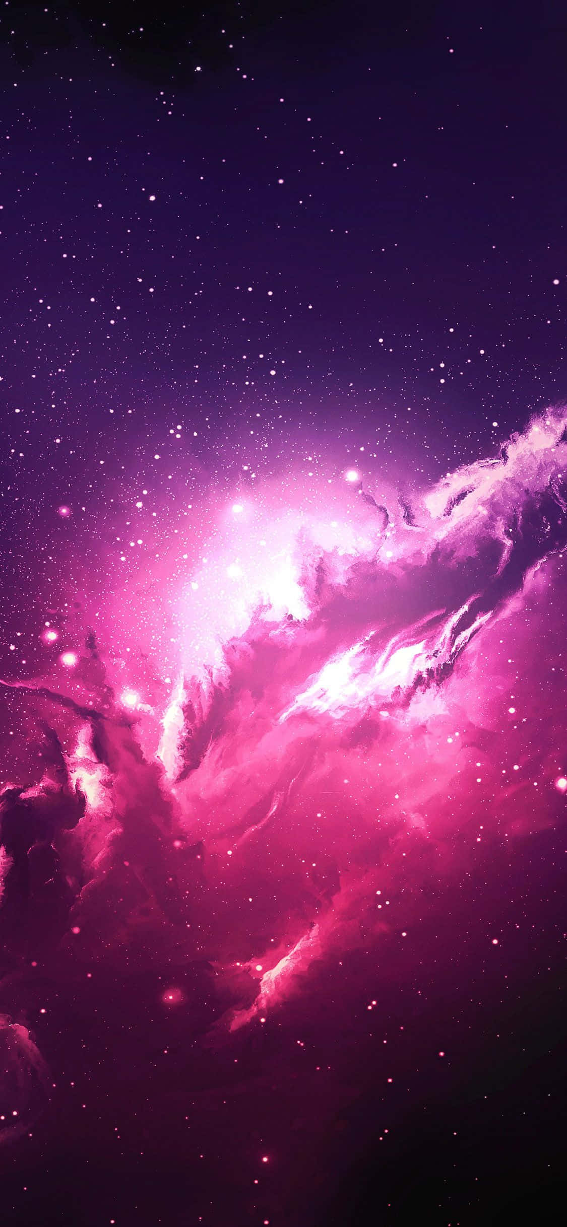 lilla rum med stjerner og skyer Wallpapers