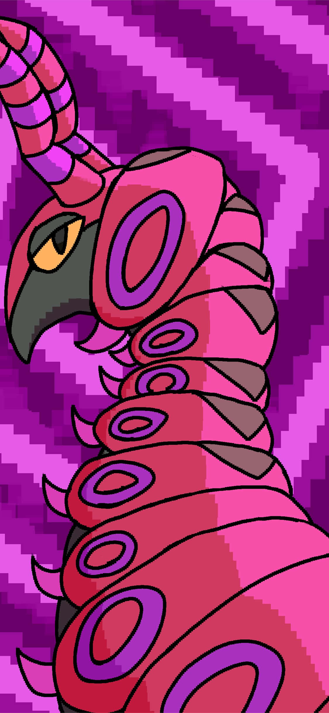 Lilla æstetisk kunst af Scolipede telefon Wallpapers
