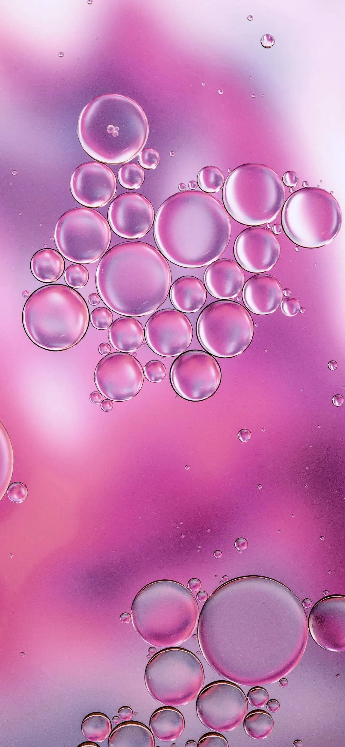 Lilla æstetiske telefonbobler Wallpapers