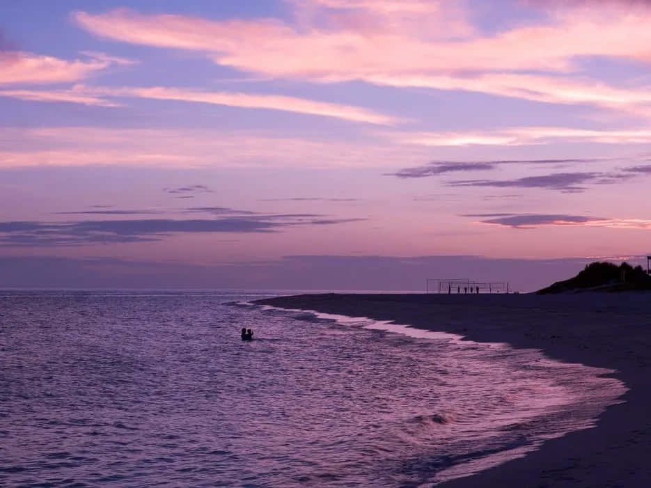 Lilla Strand Æstetik Billede Wallpapers