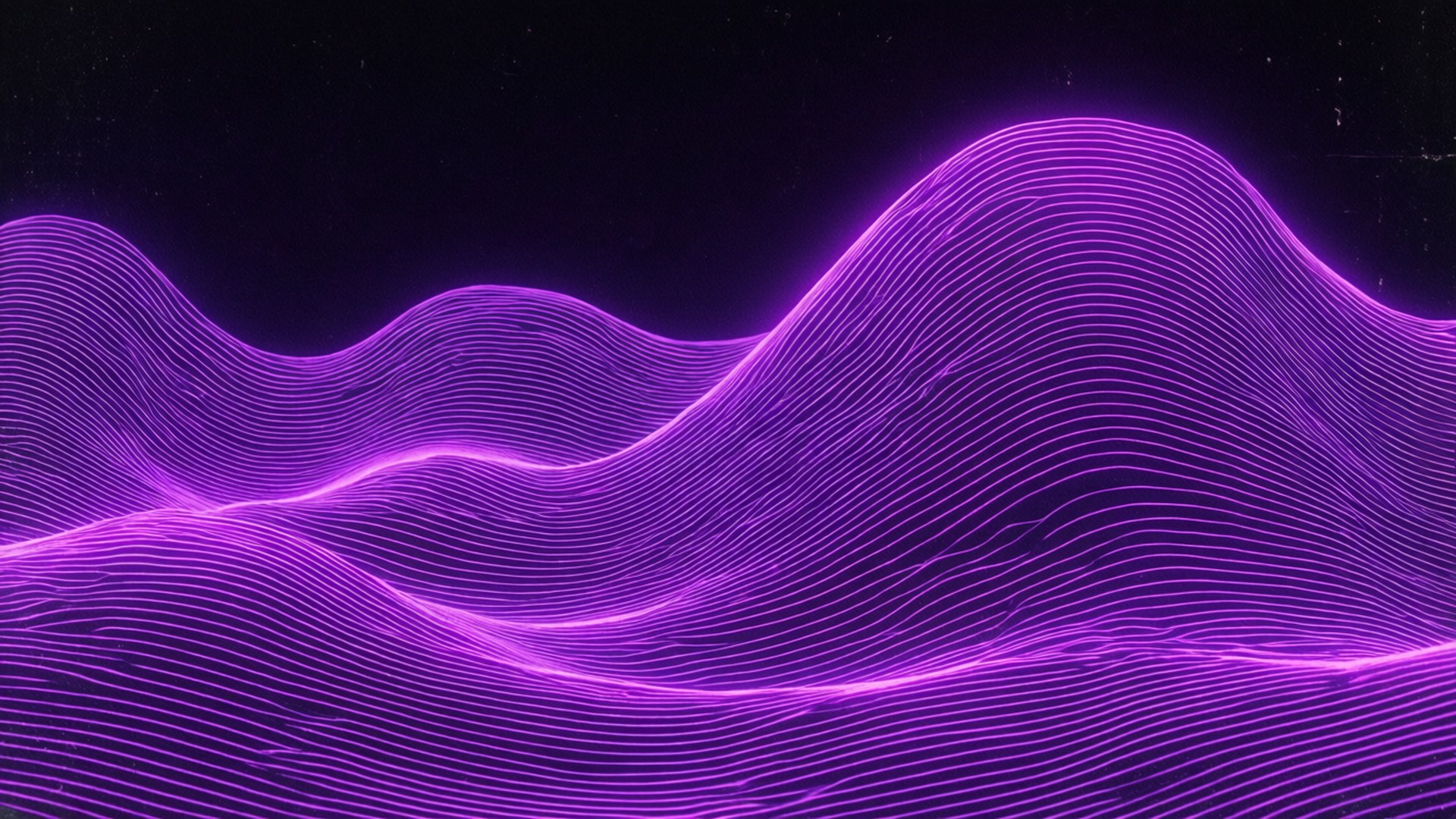 Lilla Synthwave-bølge Wallpapers