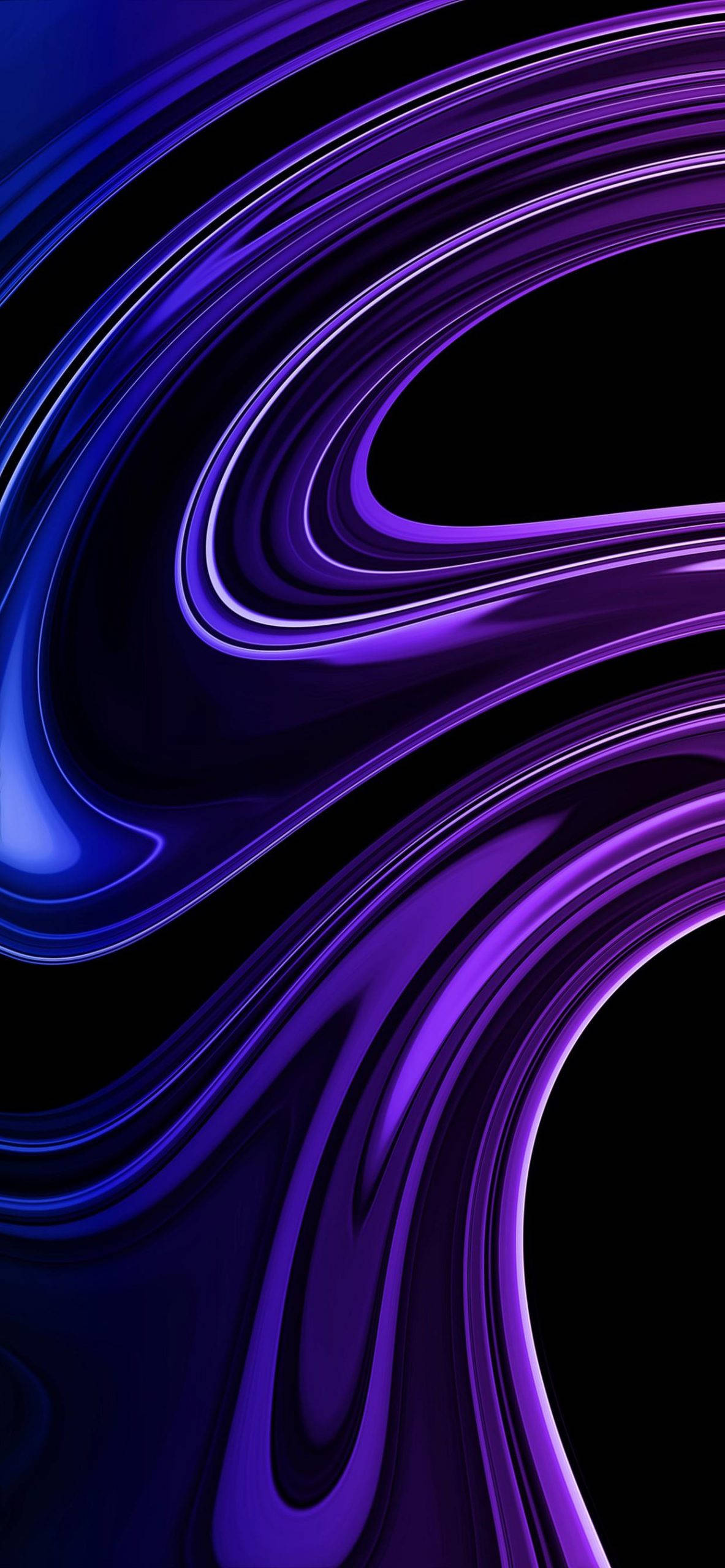Lilla væske iPhone 12 Wallpapers