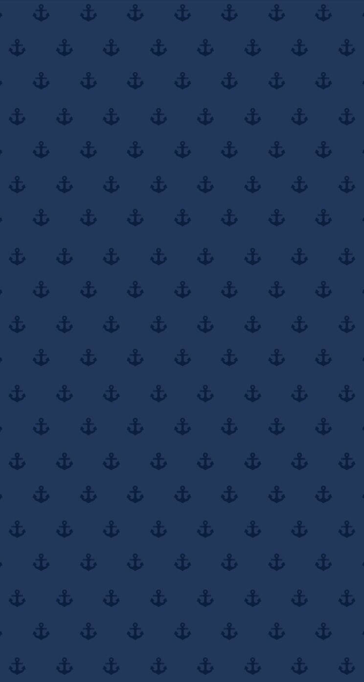 Lille Anker Æstetisk Mørkeblå HD Wallpapers