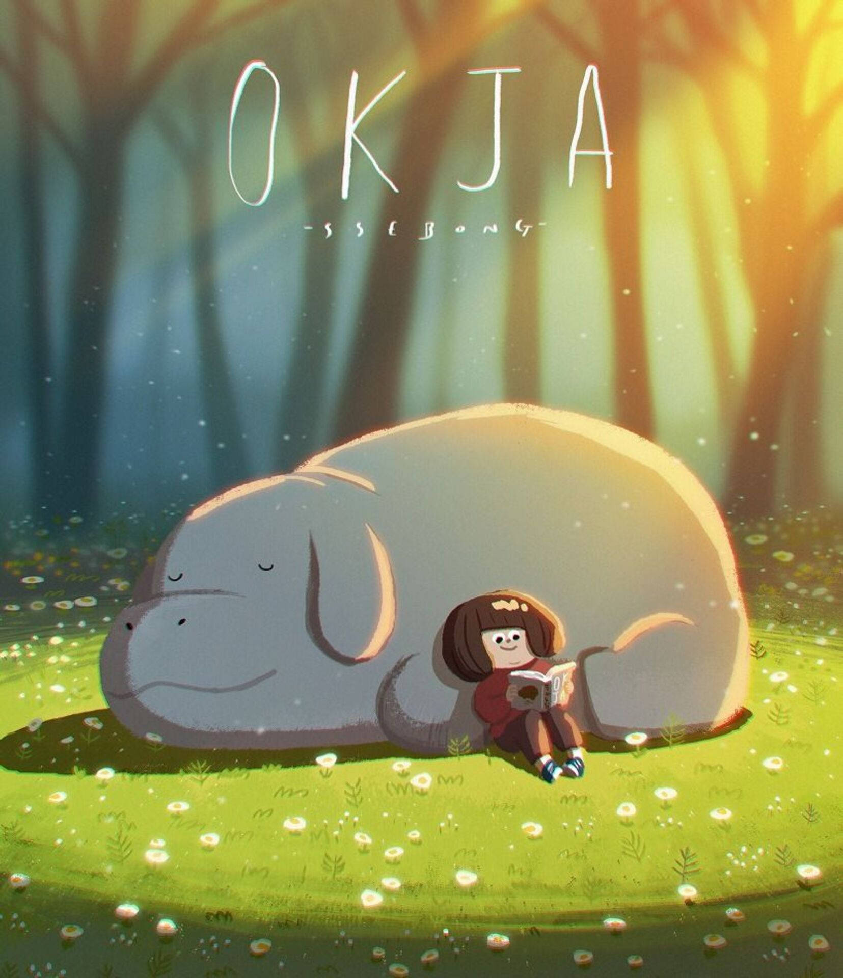 Lille Mija Og Okja Wallpapers