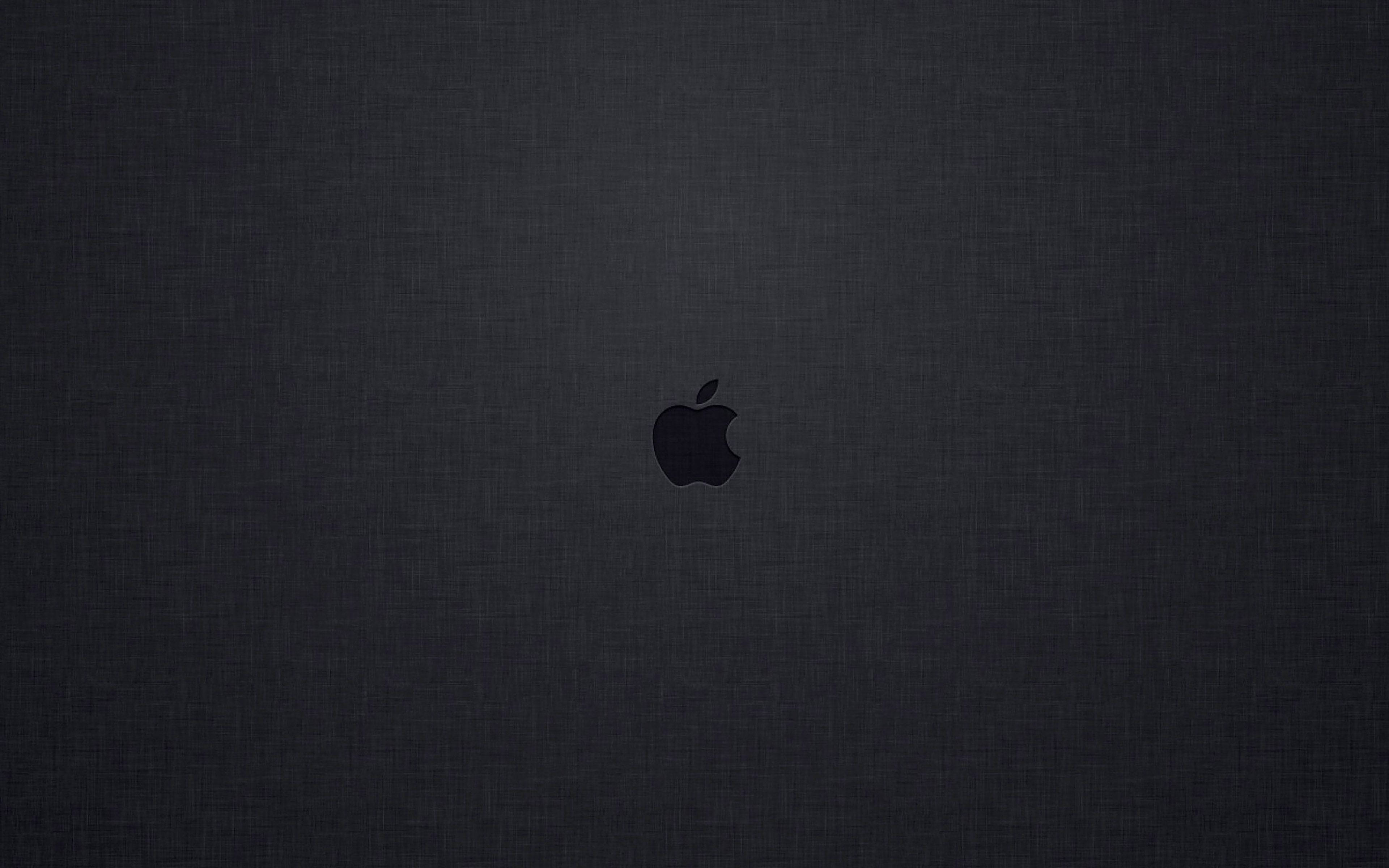 Lille sort Apple-logo Mac Wallpapers
