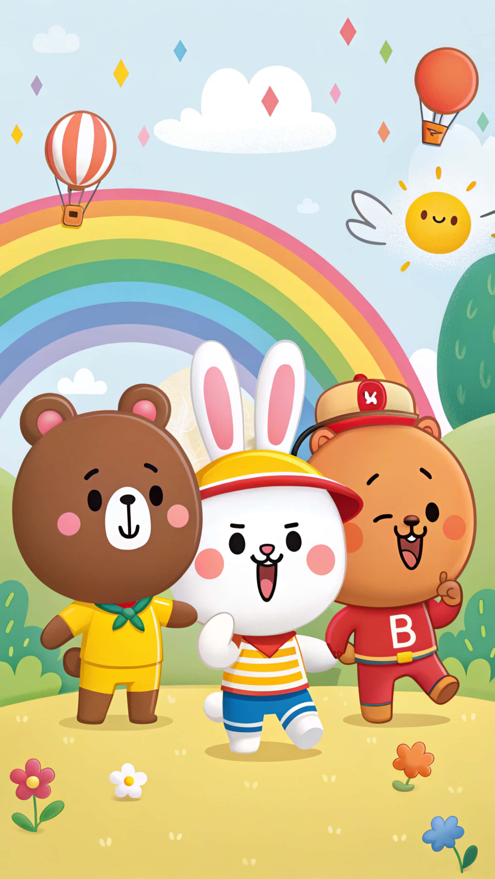 Line Friends tapet Wallpapers