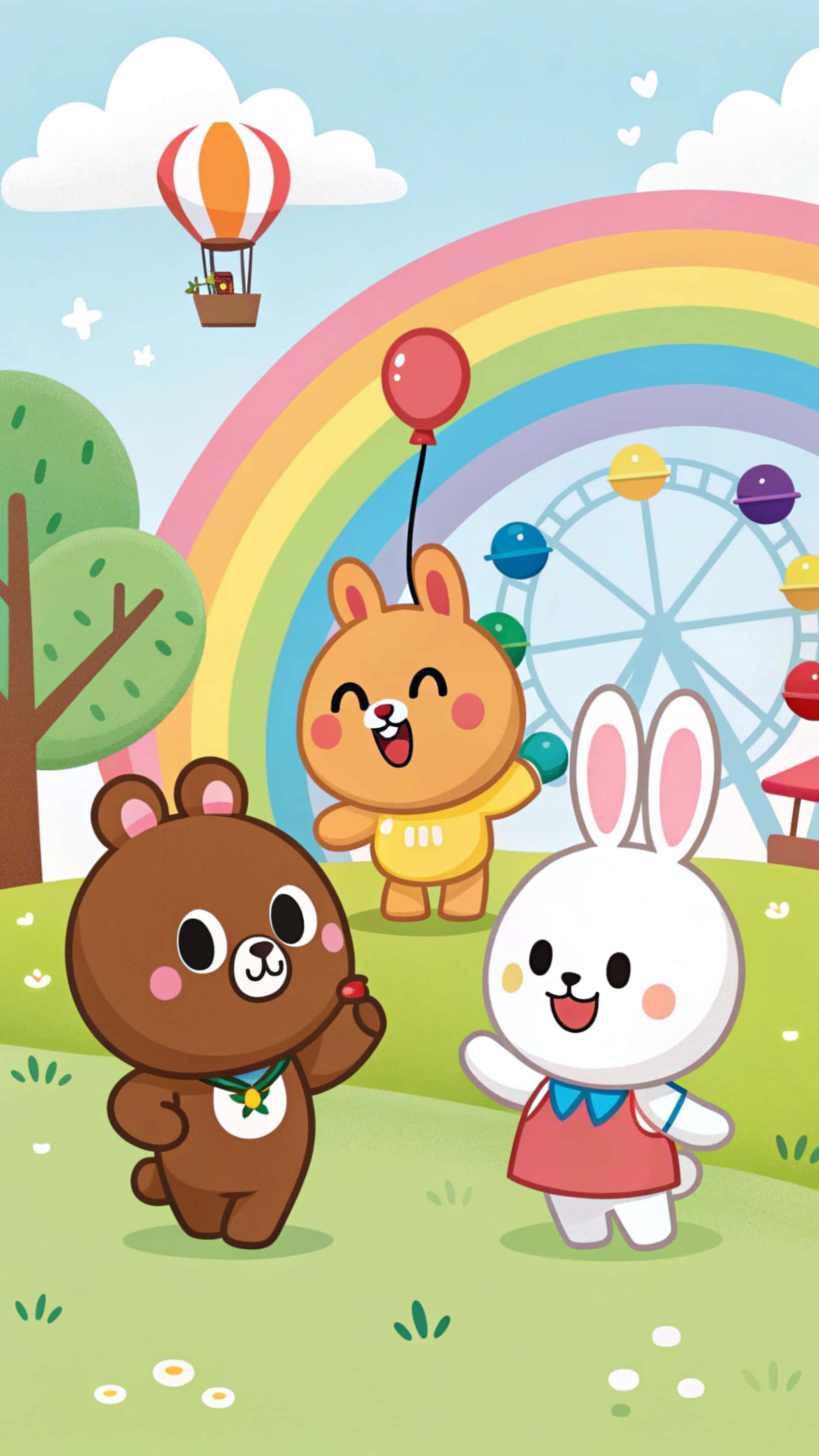 Line Friends tapet Wallpapers