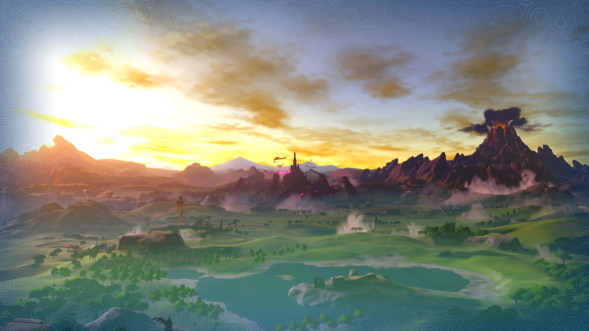 Link begiver sig ud på en livsændrende rejse i Legend of Zelda Wallpapers