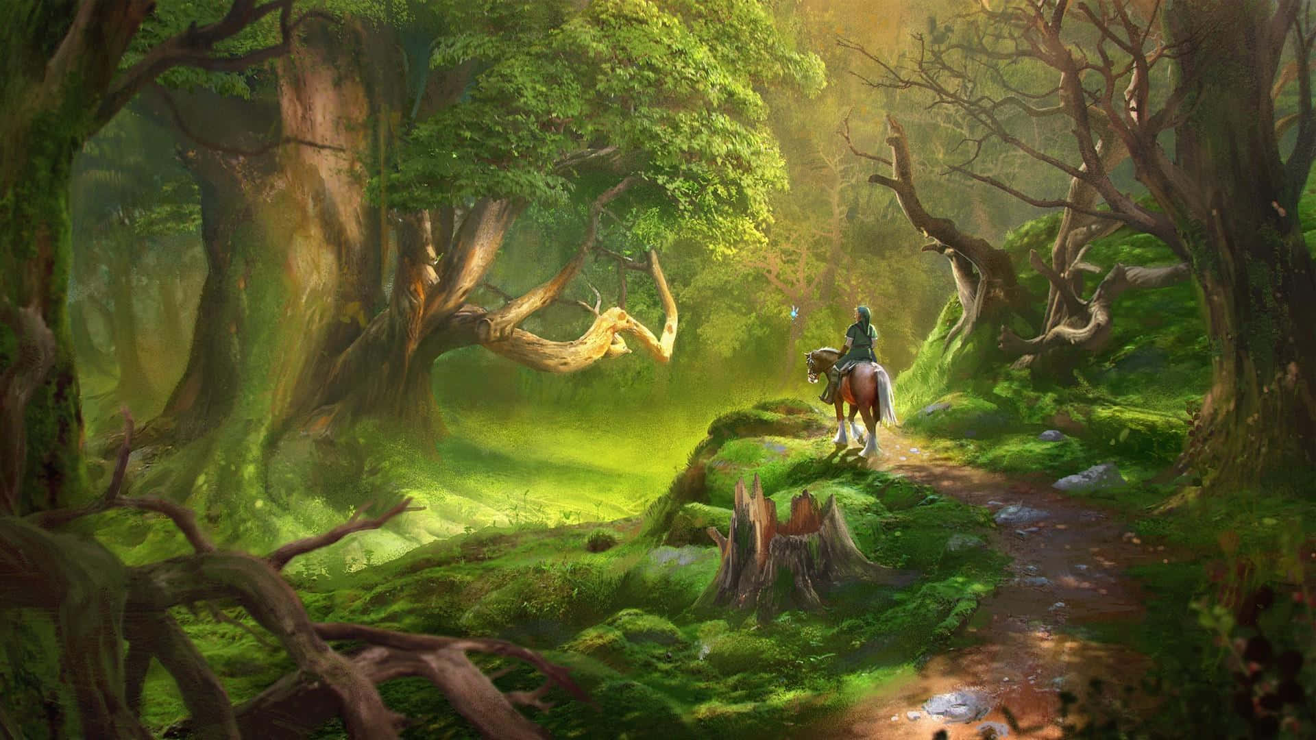Link, den tapre tidshelt i Legend of Zelda Wallpapers