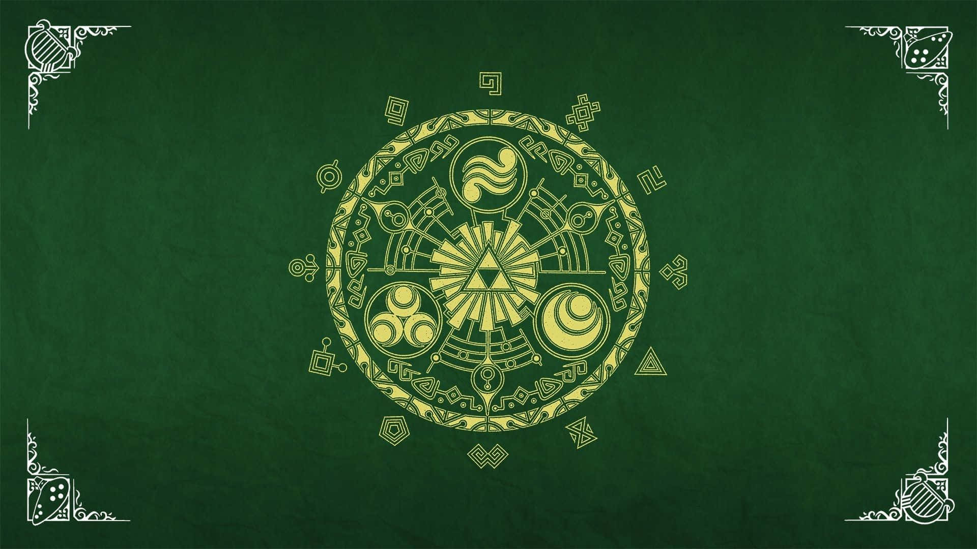 Link klar til at møde sine fjender i The Legend Of Zelda-verdenen Wallpapers