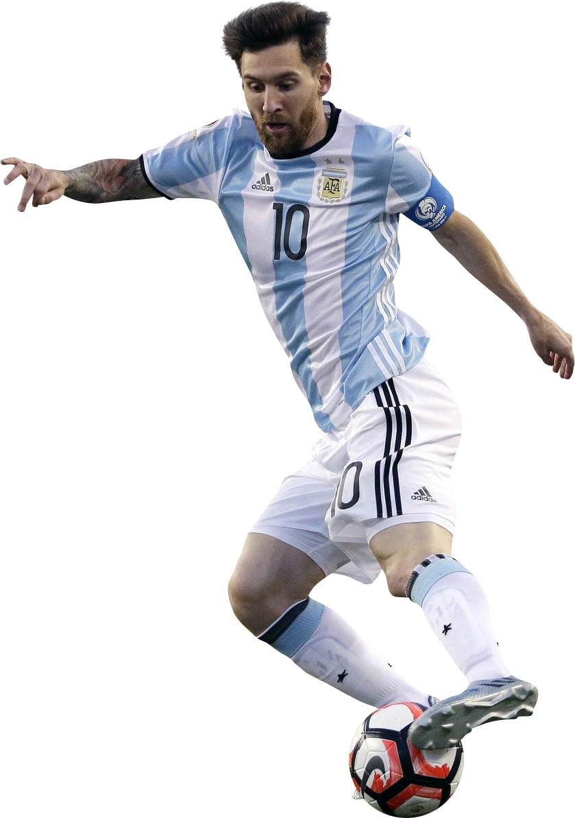 Lionel Messi Argentina-trøje aktionsbillede Wallpapers