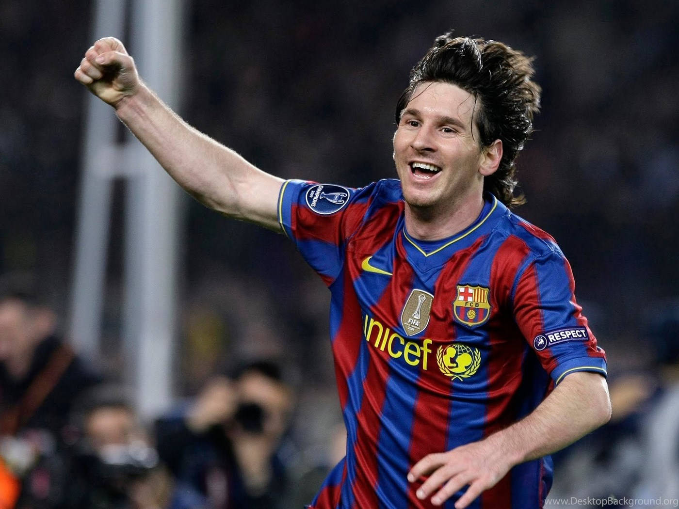 Lionel Messi bruger sin stjernestatus til UNICEF Wallpapers