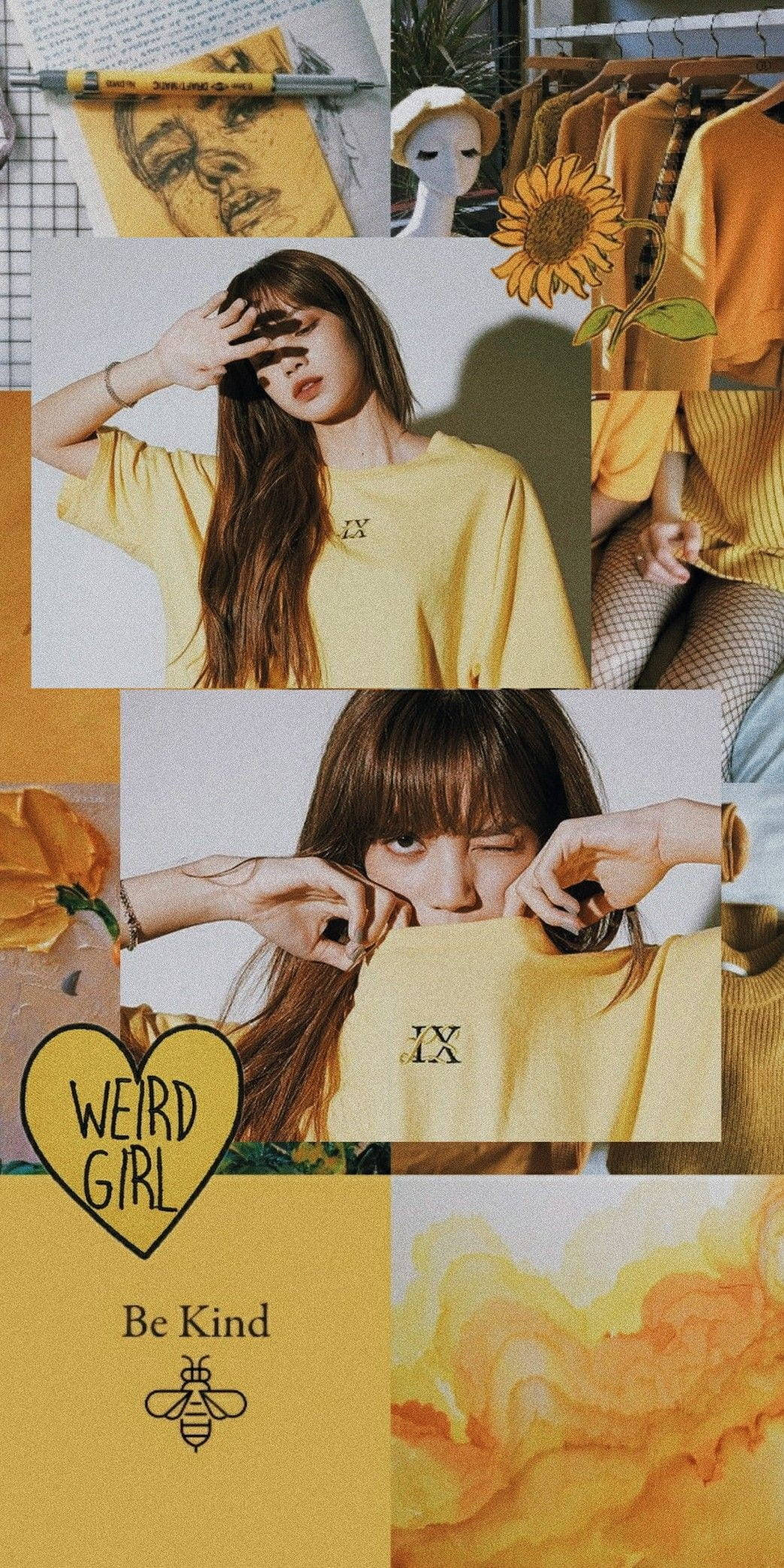 Lisa Blackpink HD Æstetisk Collage Wallpapers