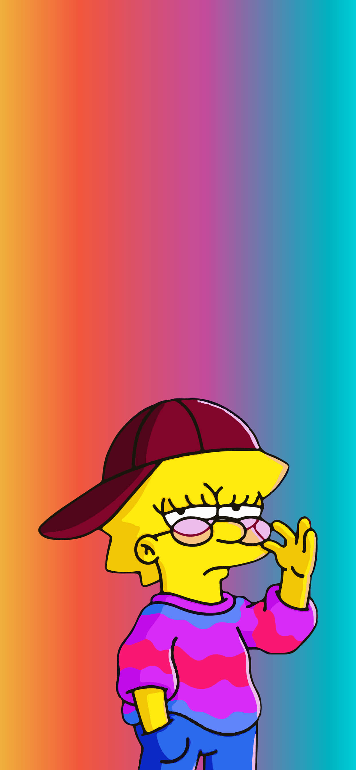 Lisa Simpson tegneseriefigur billede Wallpapers