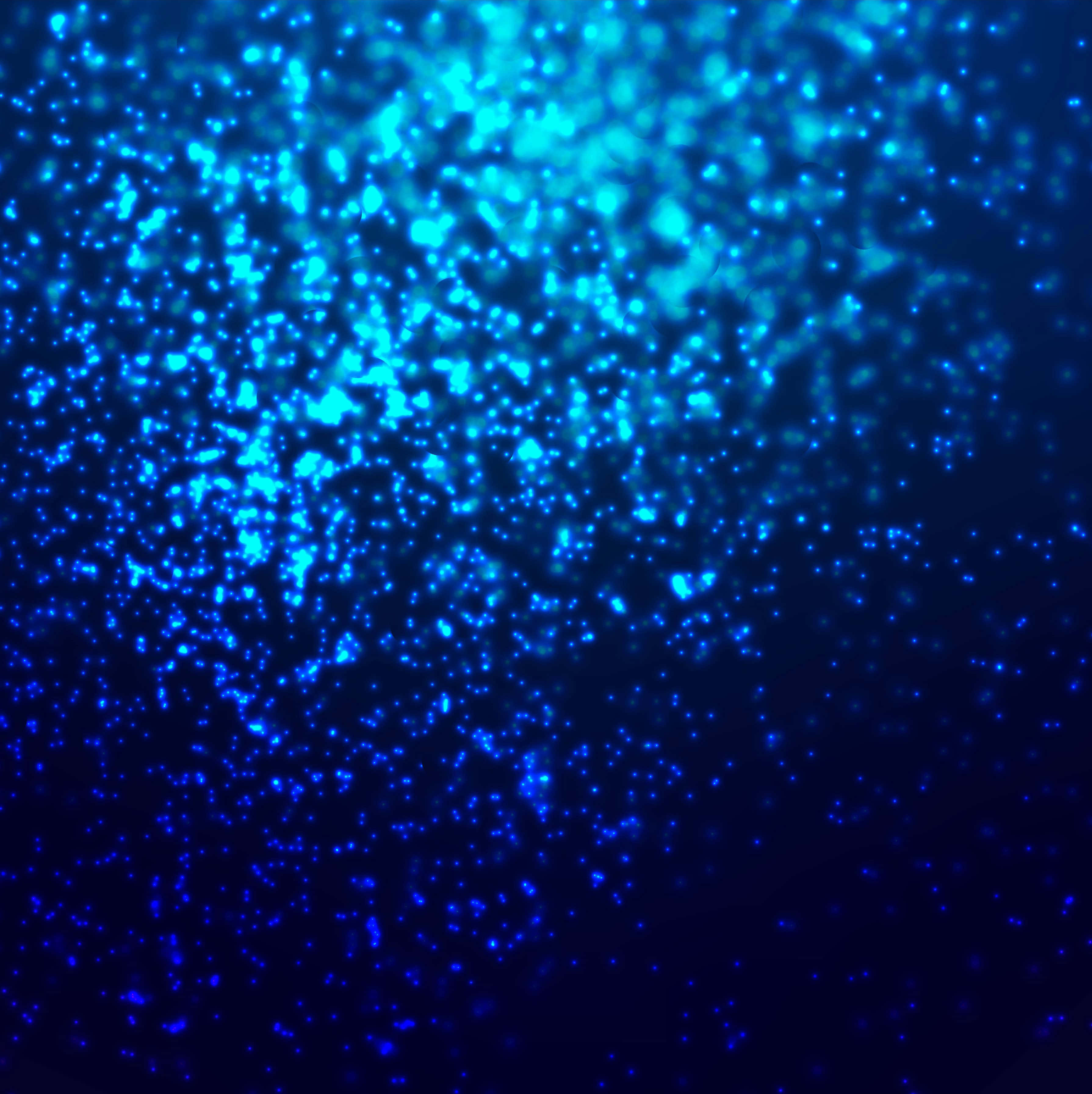 Livlig og funklende blå baggrund Wallpapers