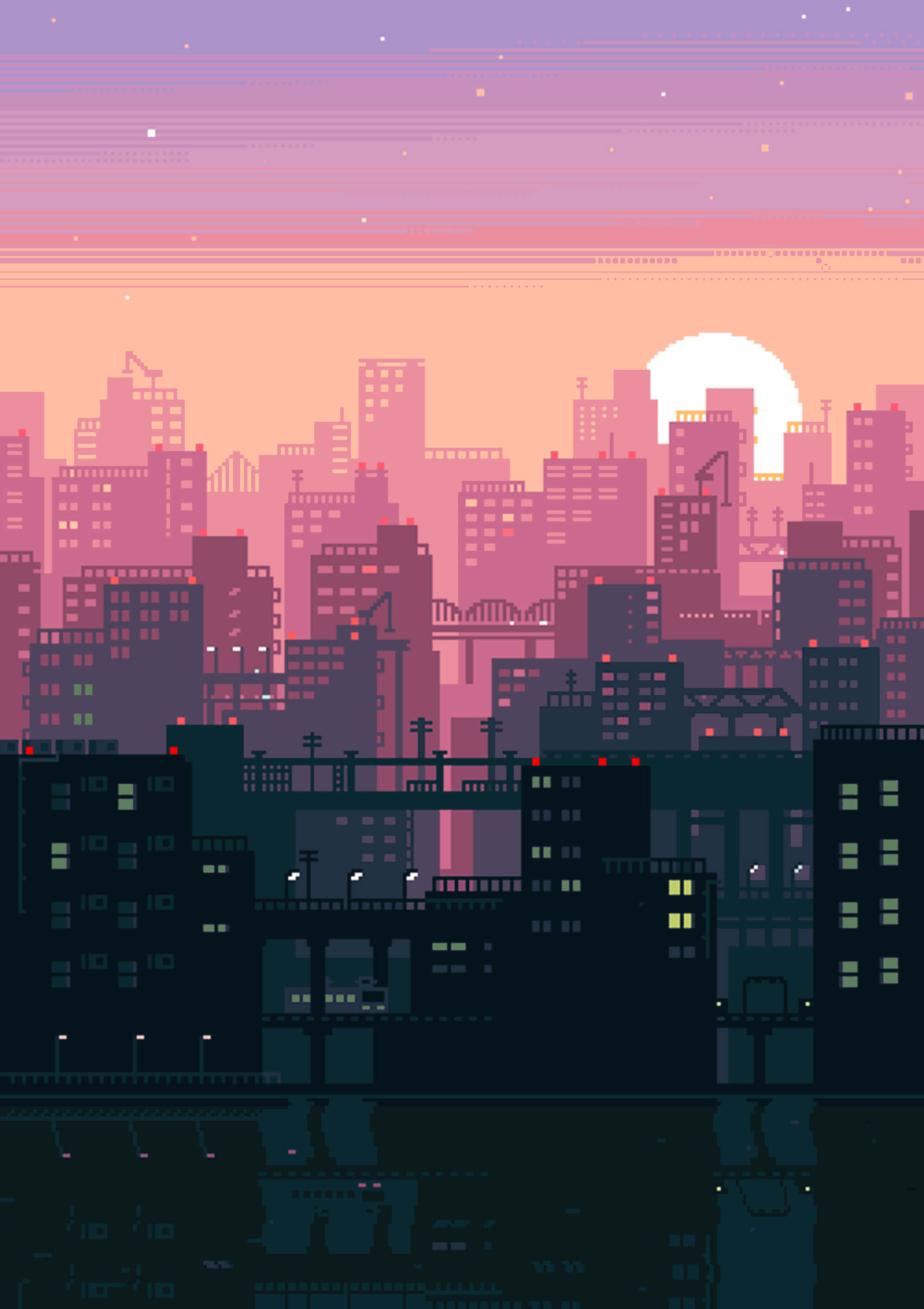Lo Fi pixelkunst by Wallpapers