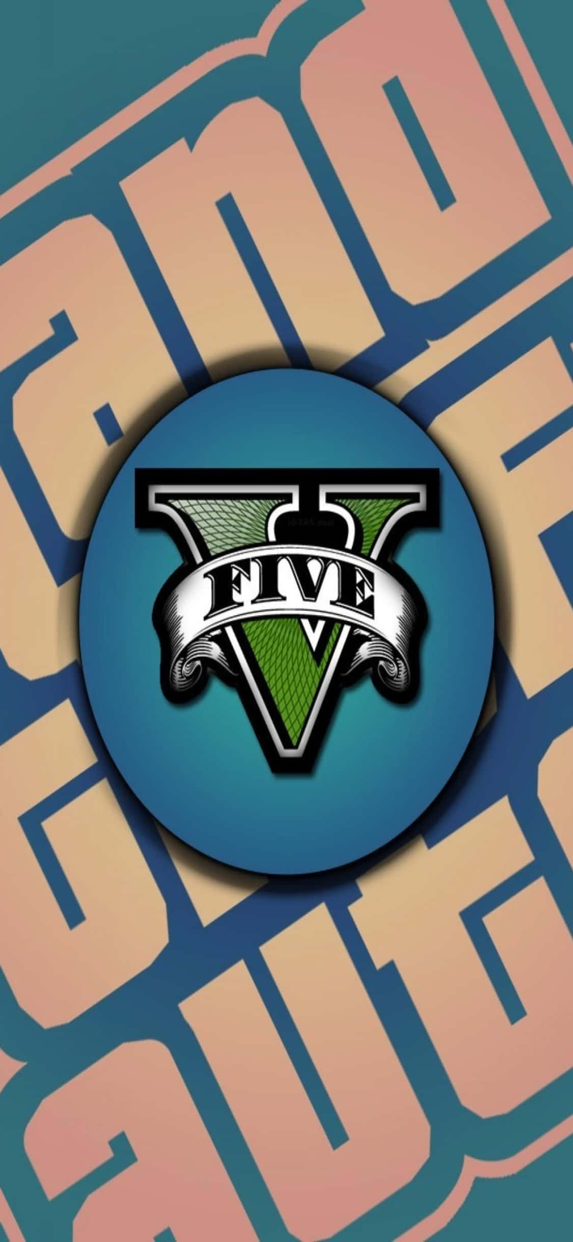 Logo I iPhone X Grand Theft Auto V Baggrund Wallpapers
