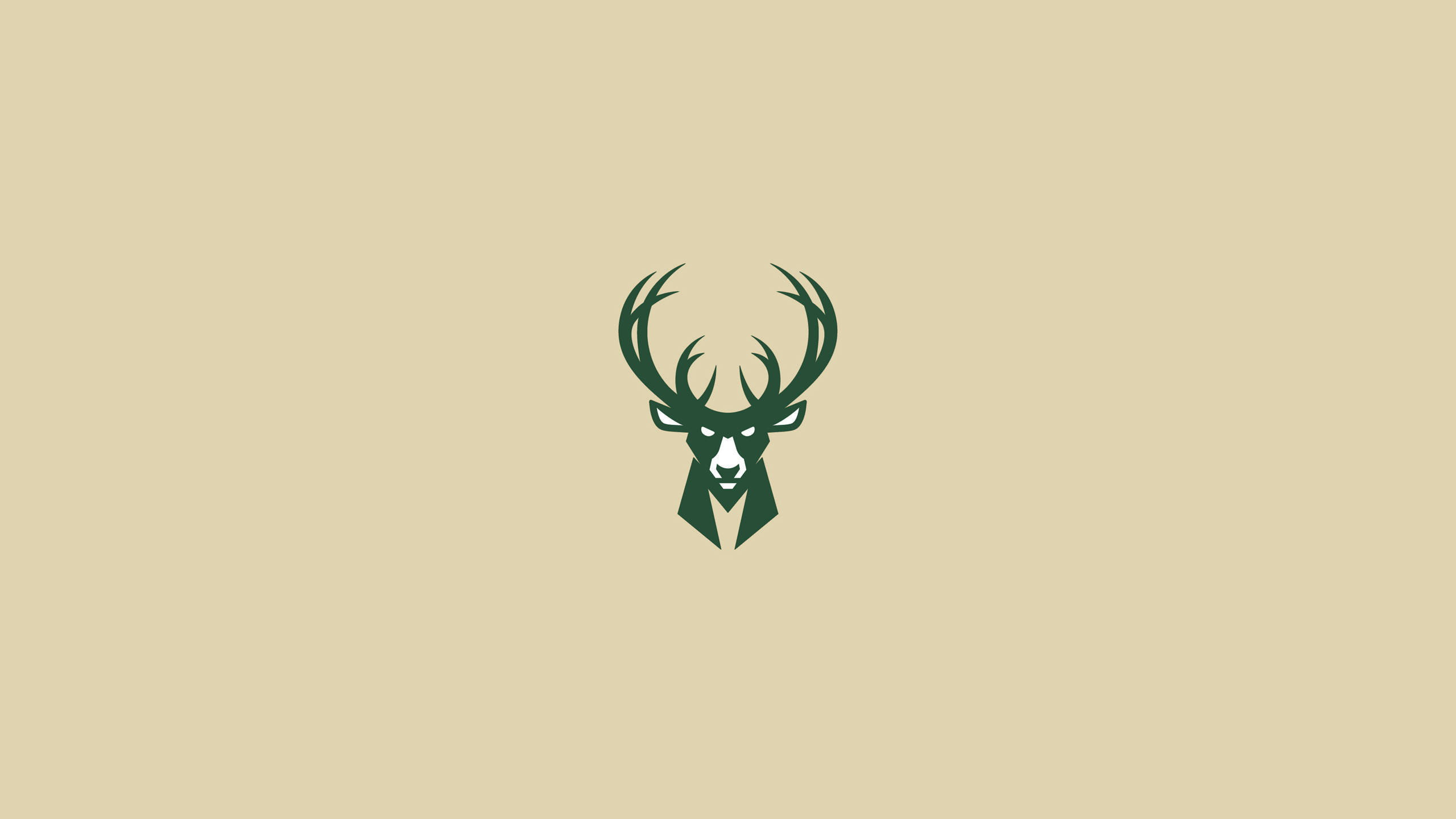 Logo på beige minimalistisk baggrund Wallpapers