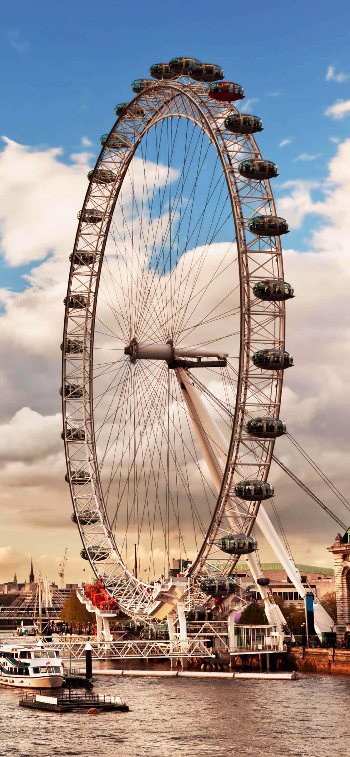 London Eye-pariserhjul Wallpapers
