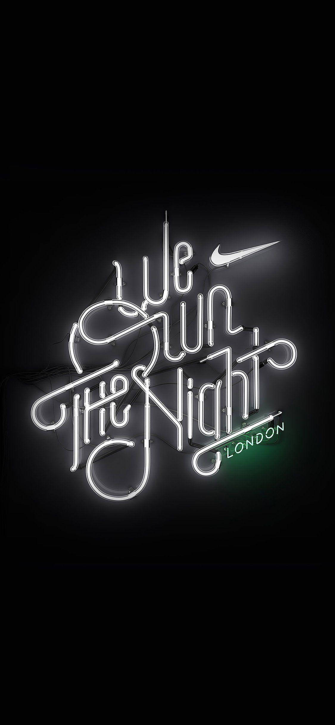 London Nike iPhone Logo Wallpapers