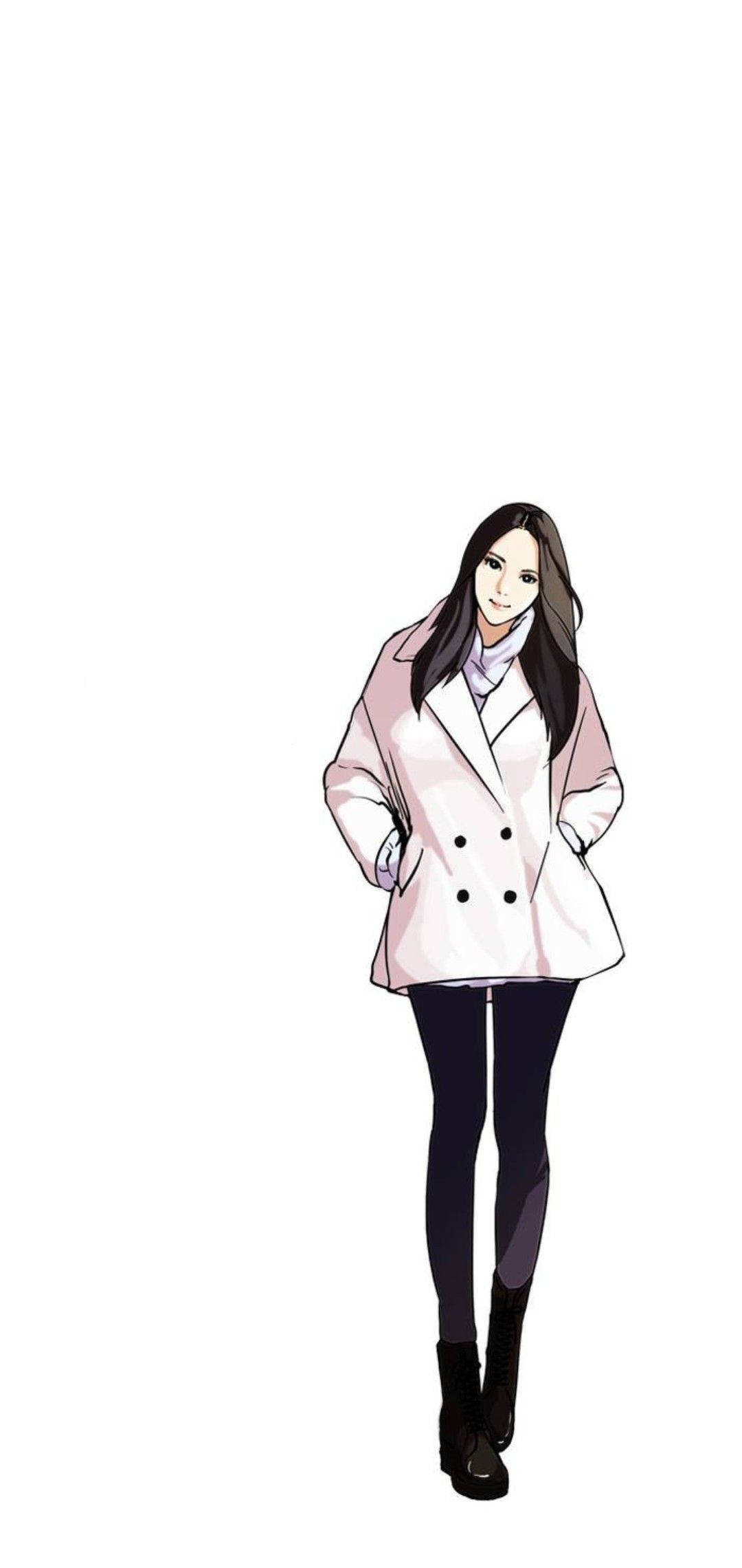 Lookism Crystal i Frakke Wallpapers