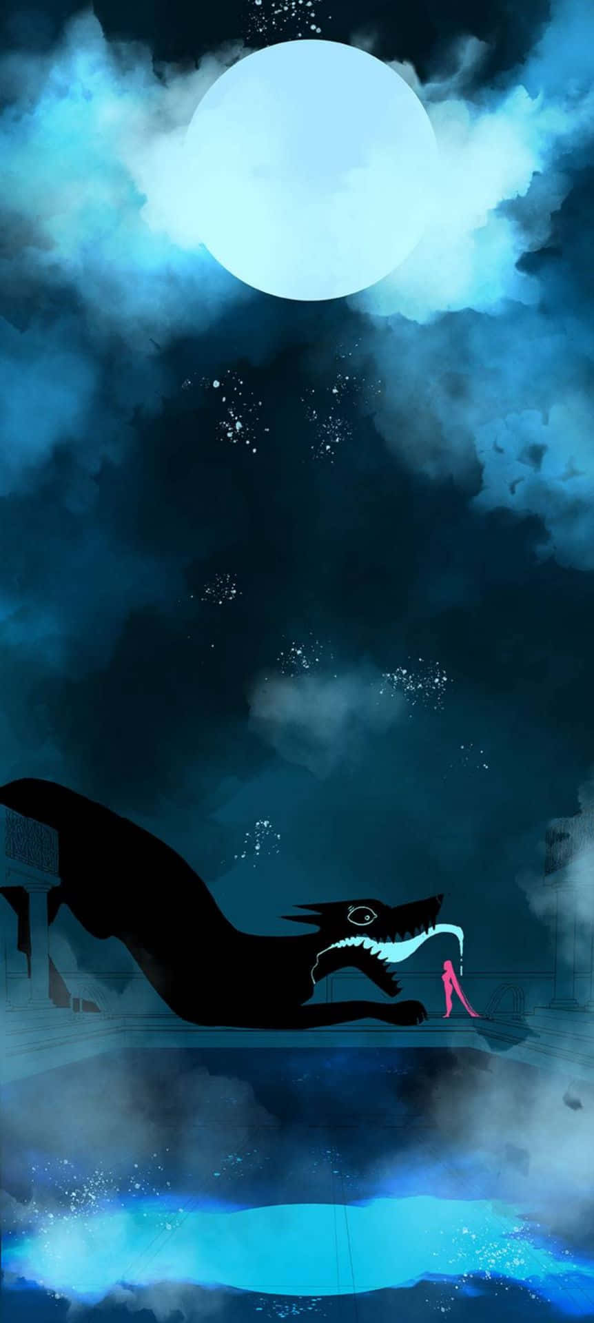 Lore Olympus Webtoon med monster Wallpapers