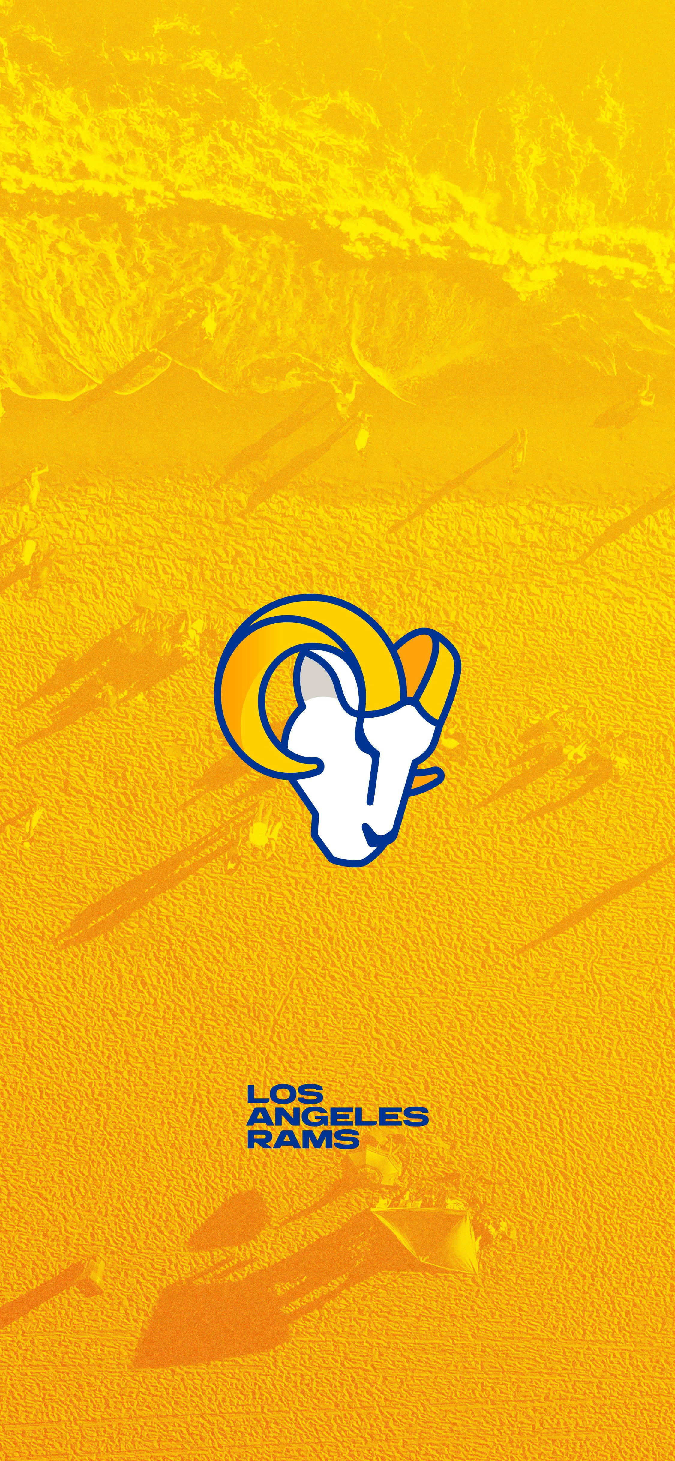 Los Angeles Rams Tegneserie Logo Wallpapers