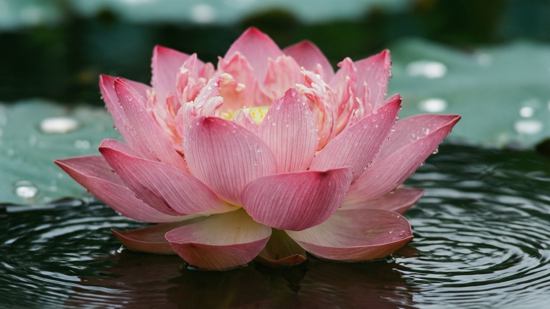 Lotusblomst makro Wallpapers